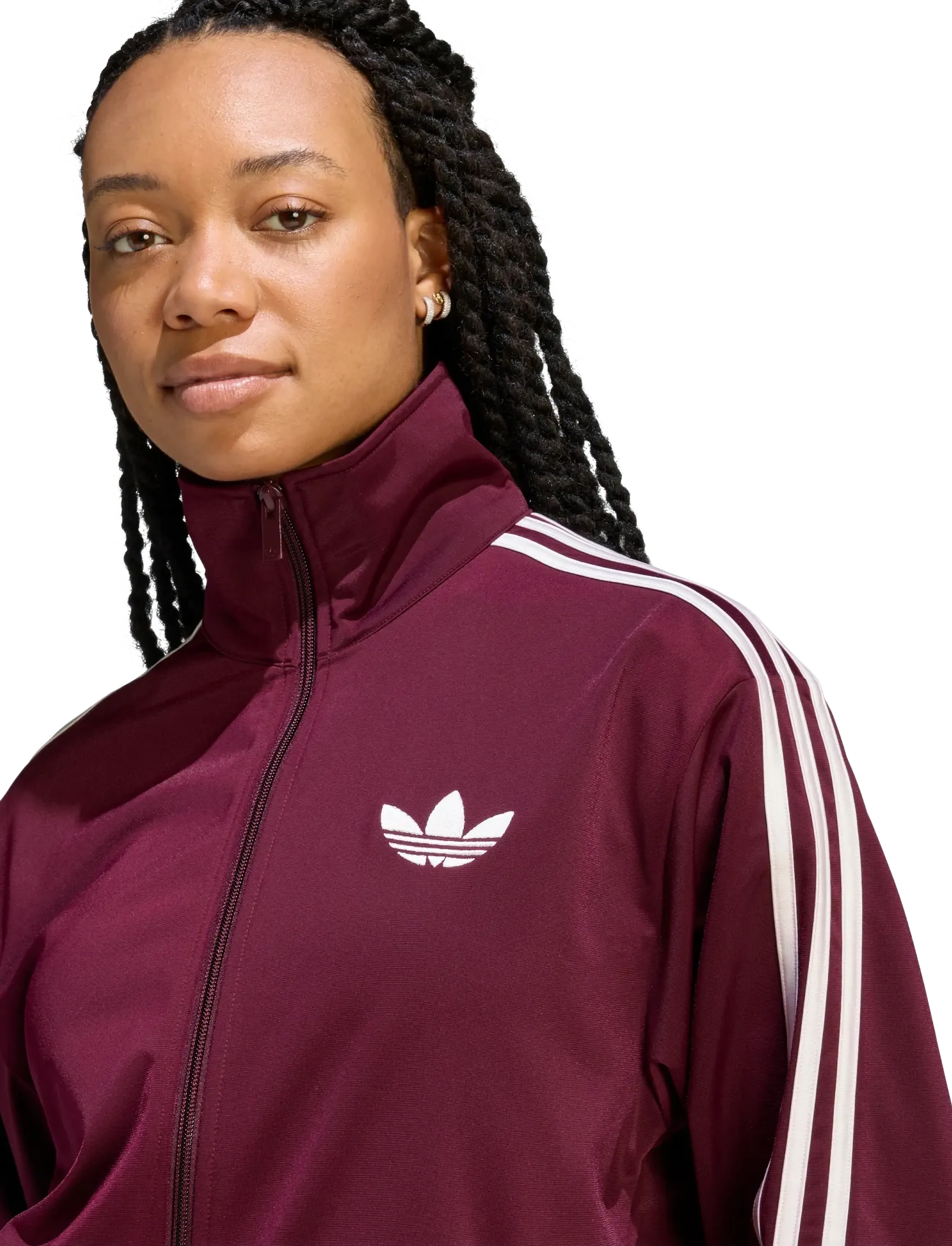 adidas Originals - FB TT LOOSE - freizeitjacken - maroon/owhite - 3