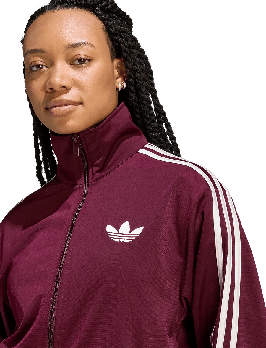 adidas Originals - Firebird TT LOOSE - casual jakker - maroon/owhite - 4