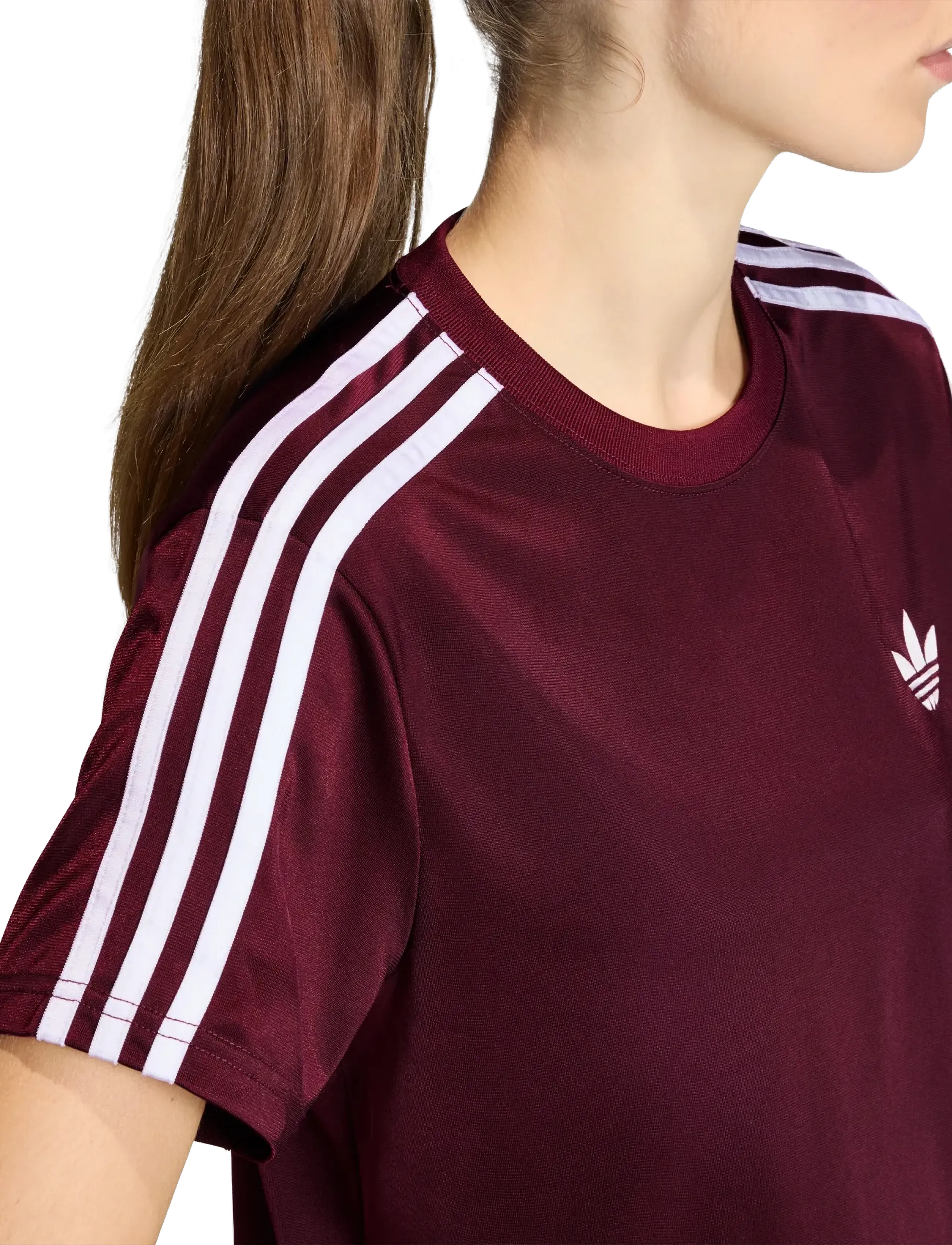 adidas Originals - FB TEE - t-shirts - maroon/owhite - 4