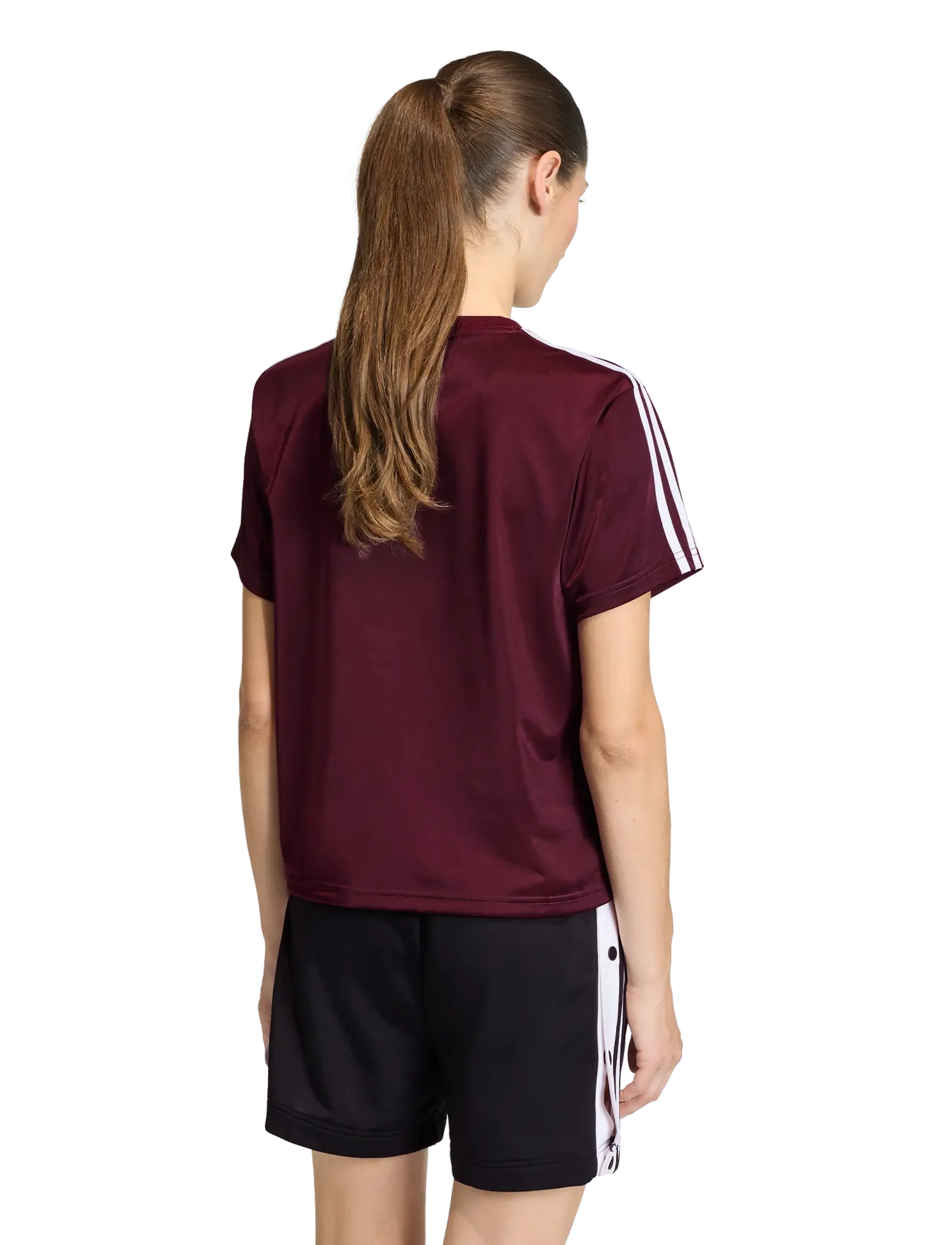 adidas Originals - FB TEE - t-shirts - maroon/owhite - 5