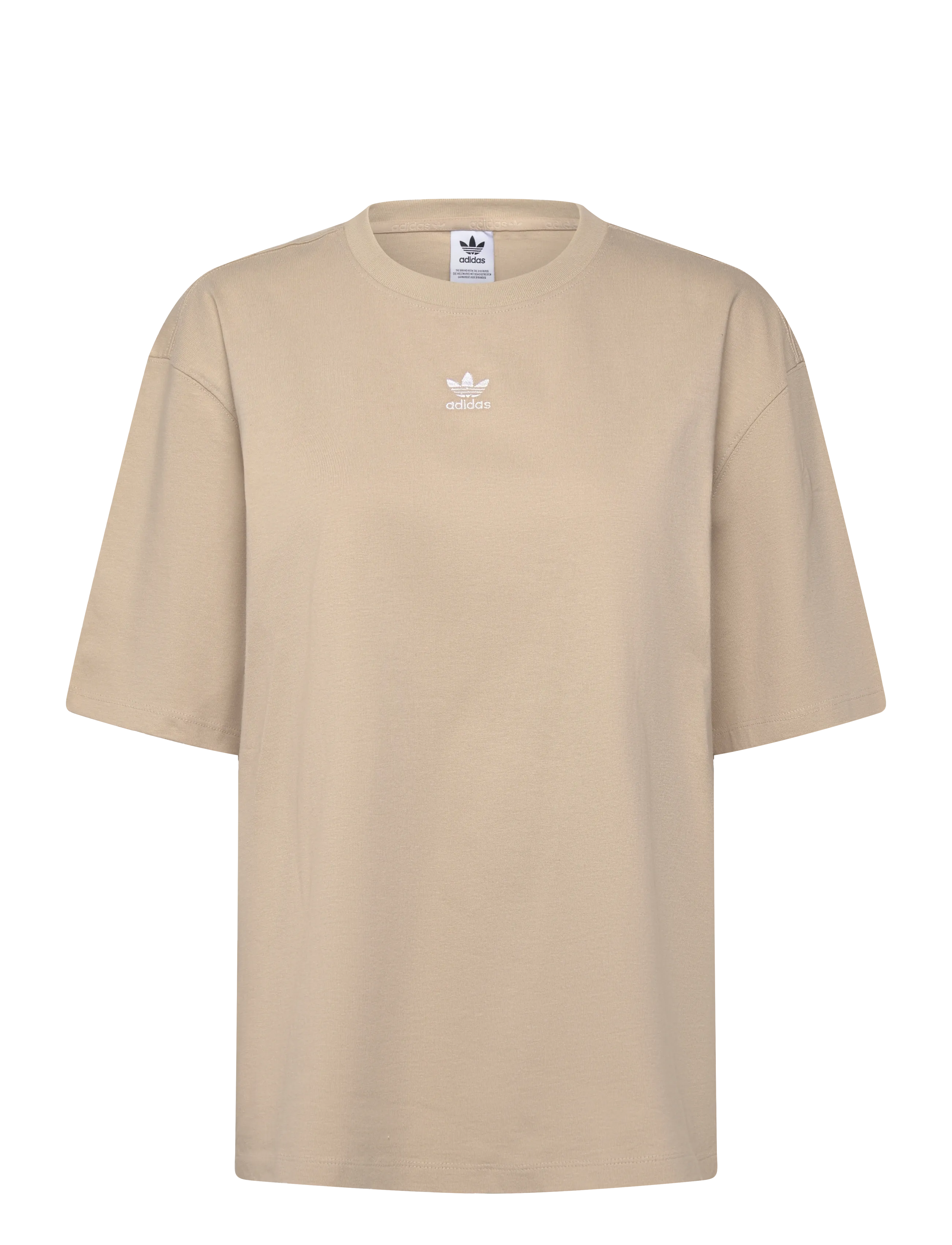 adidas Originals ESS BOYFR TEE - T-shirts - STOKHA / beige