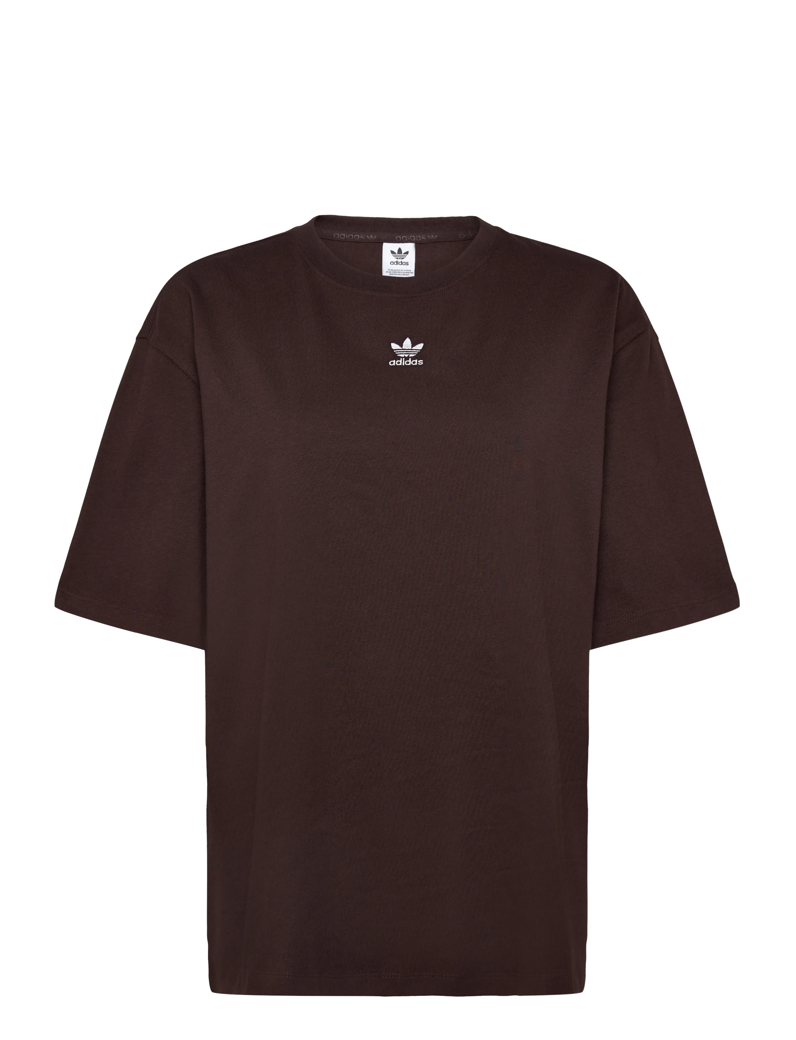 adidas Originals ESS BOYFR TEE - adidas - AUCO / burgundy