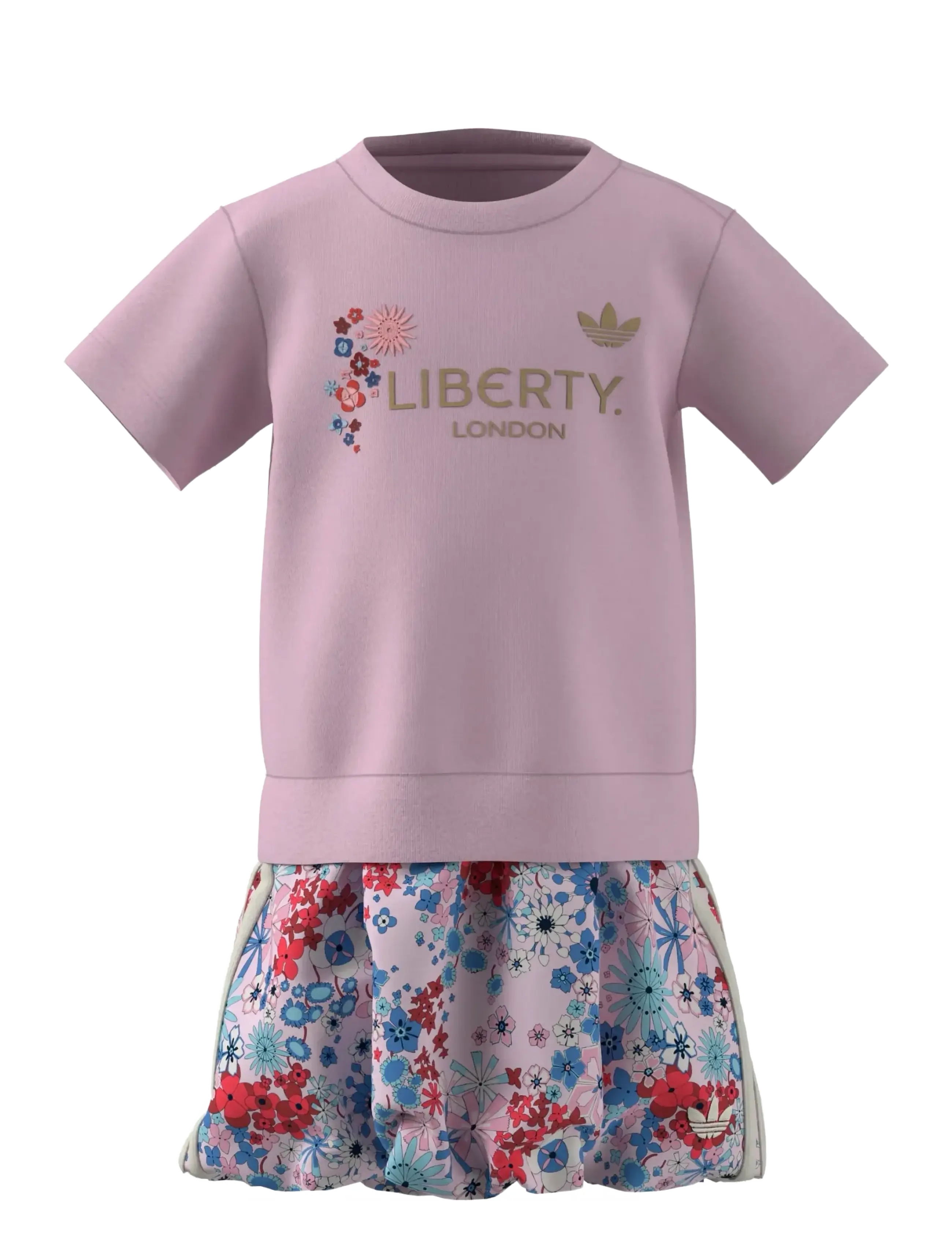 adidas Originals DRESS SET - Barn 98-134 - CLPINK / pink/rose