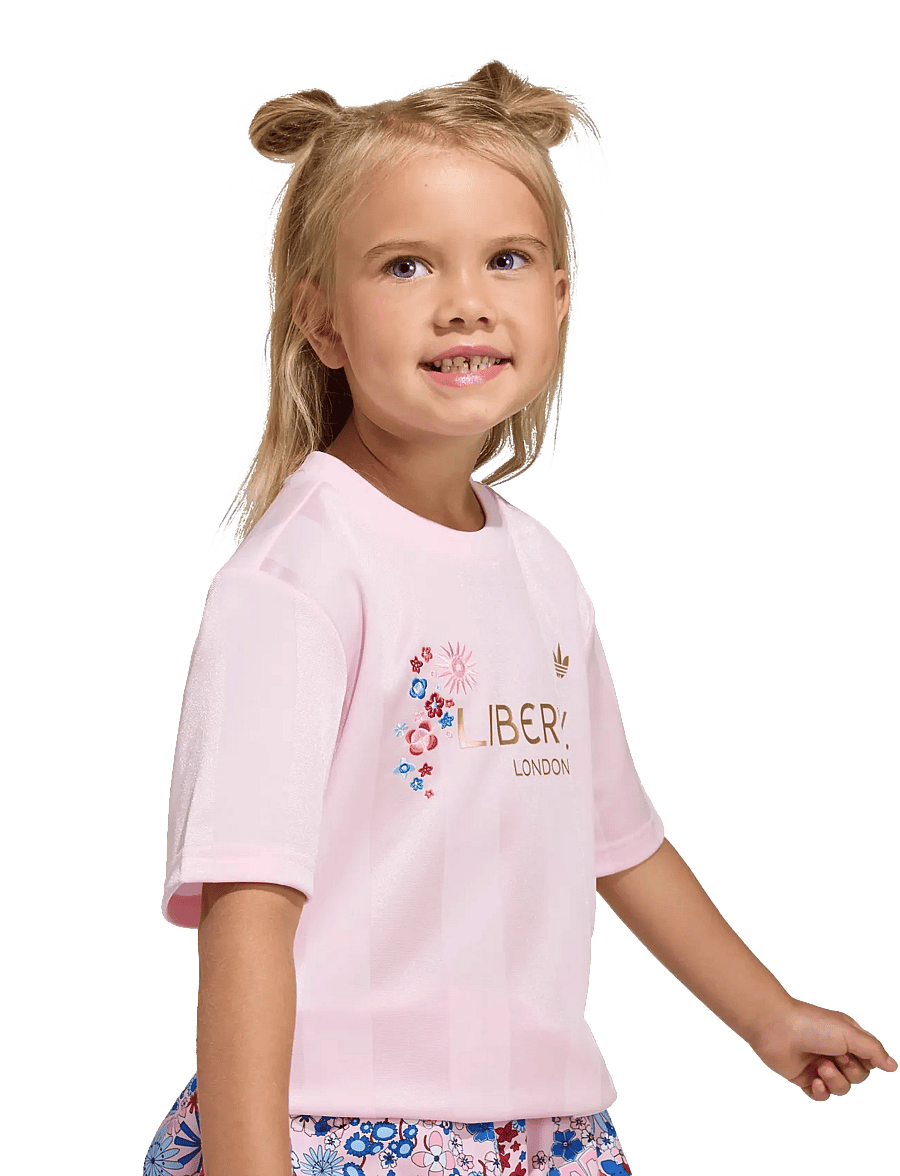 adidas Originals - SKIRT TEE SET - kurzärmelige freizeitkleider - clpink - 0