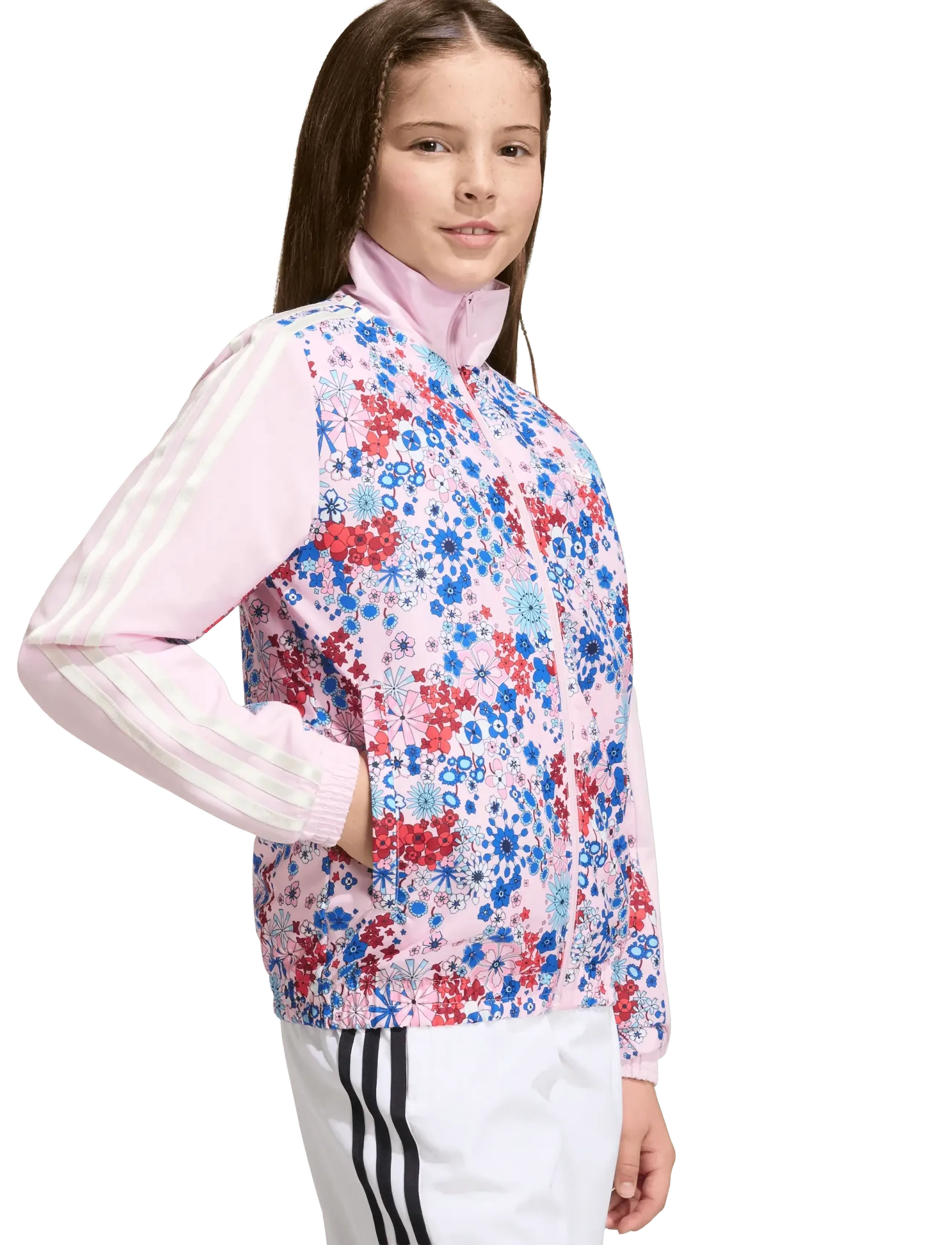 adidas Originals - TRACK TOP - lühikeste varrukatega t-särgid - clpink - 4