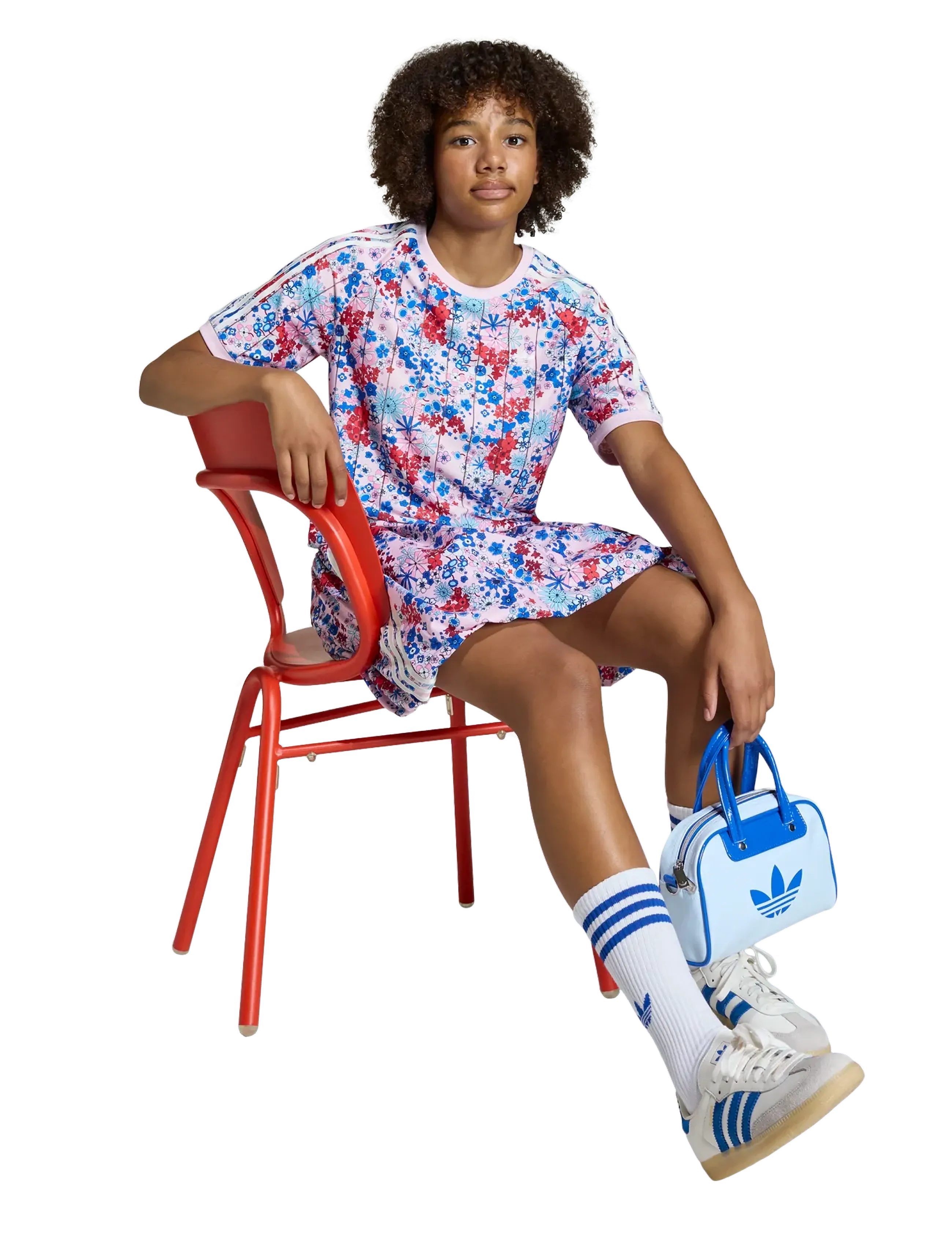 adidas Originals Liberty Tee, 140, Multi/patterned, T-Shirts > Kortærmede, Børn