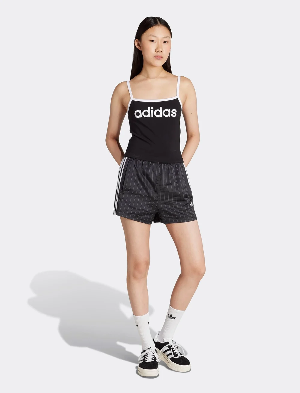 adidas Originals - TANK - Õlapaeltega pluusid - black - 0