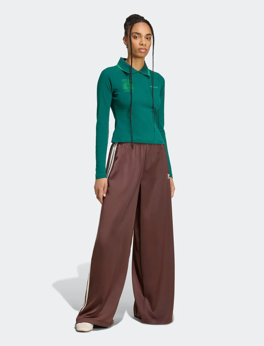 adidas Originals - SATIN TP WL - casual - auburn/crewht - 3