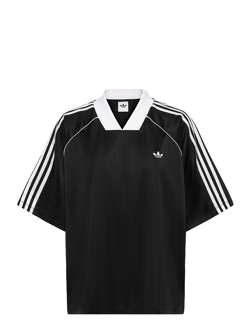 adidas Originals - 3S JAQUARD TEE - toppar & t-shirts - black - 0