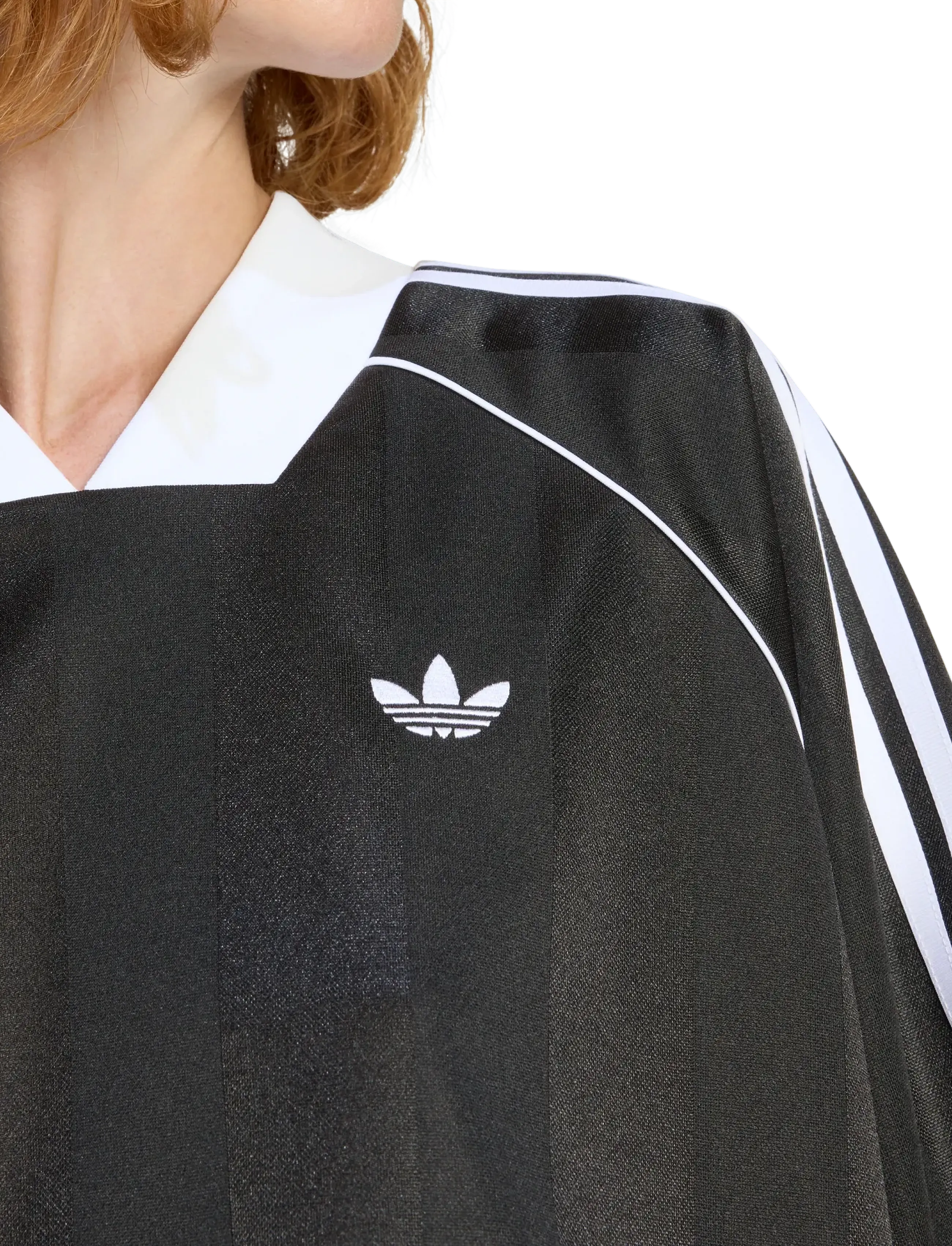 adidas Originals - 3S JAQUARD TEE - toppar & t-shirts - black - 4