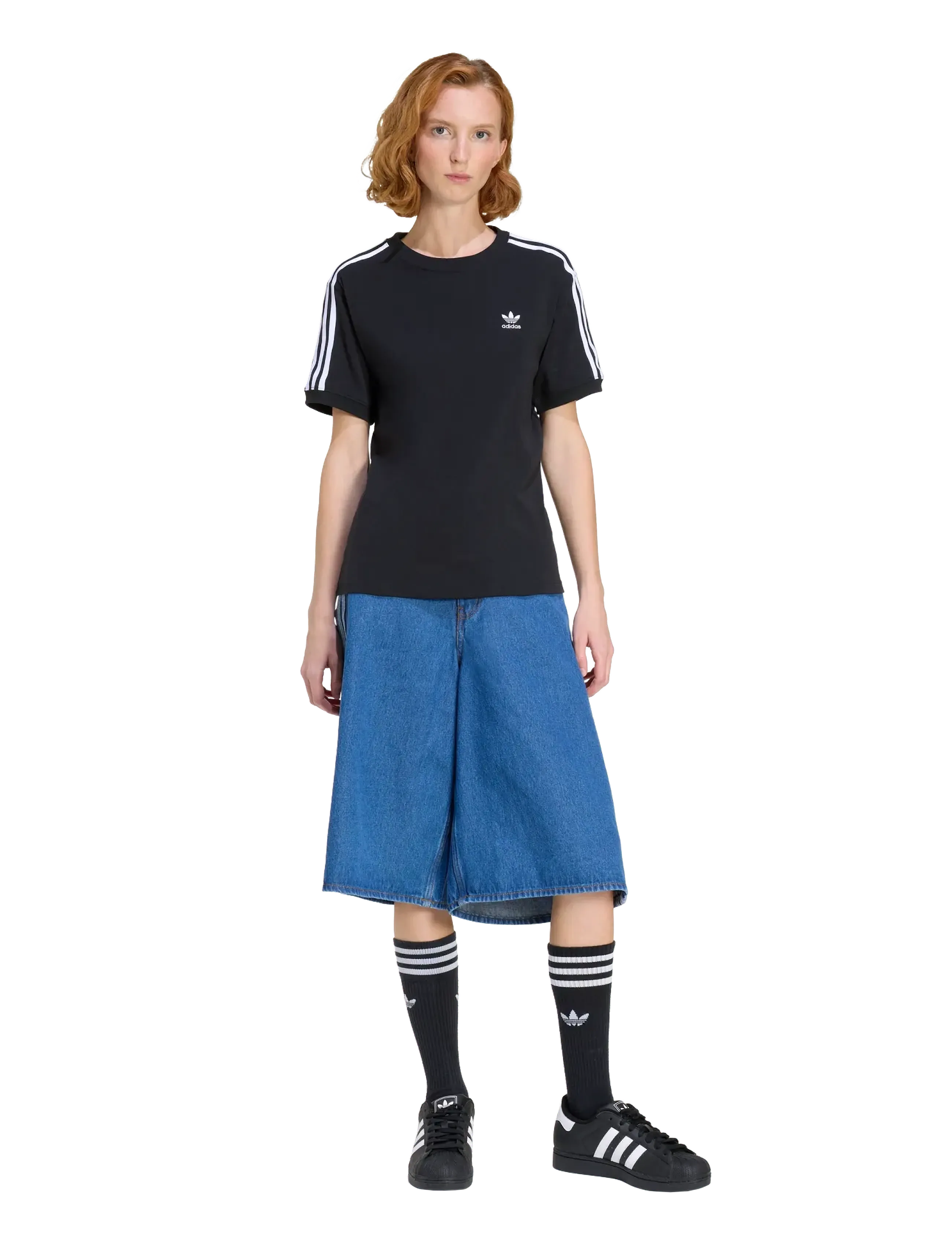 adidas Originals FIREBIRD JORT D - Riided - MEDVIN / blue