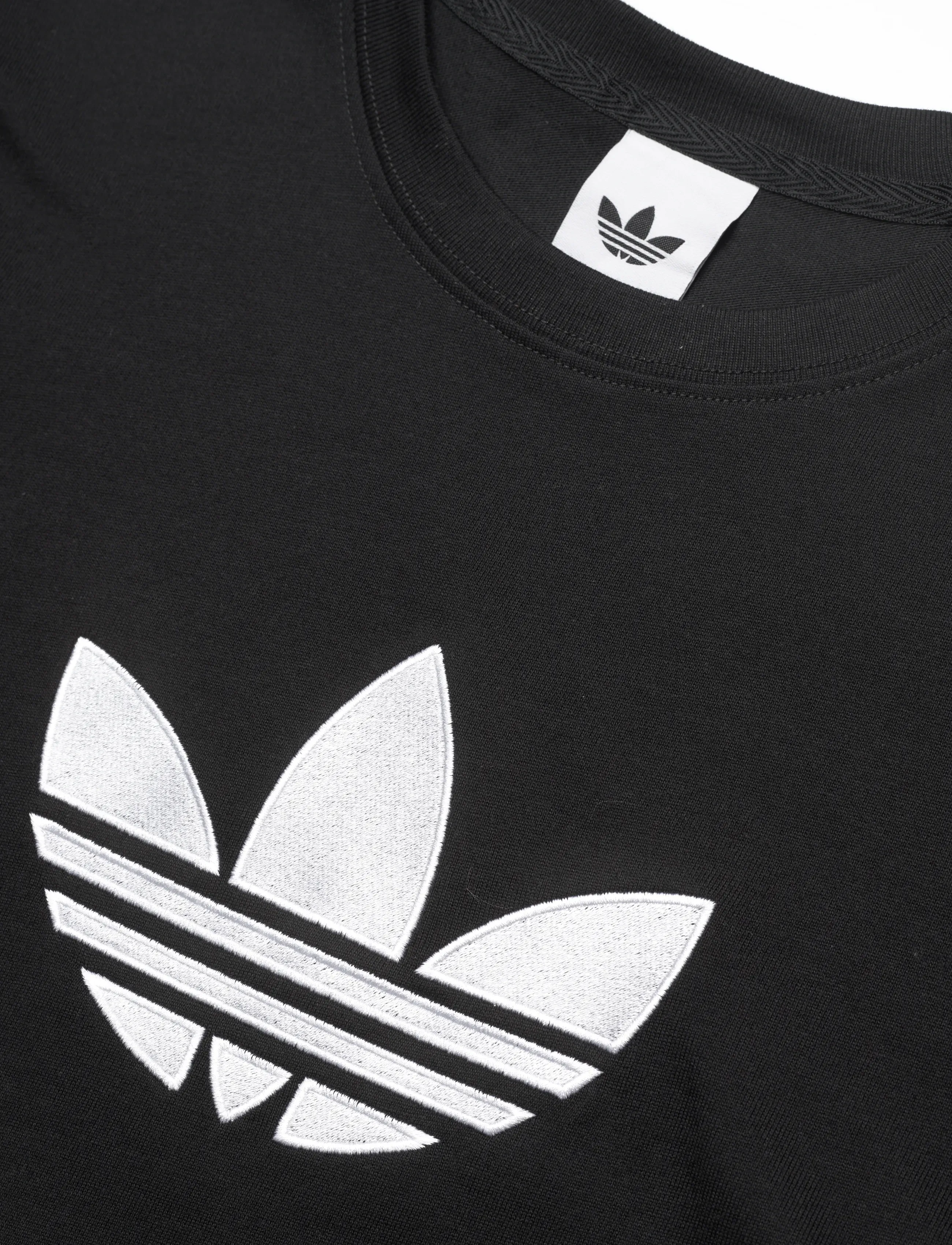 adidas Originals - TREFOIL BOXY T - t-shirts - black - 2