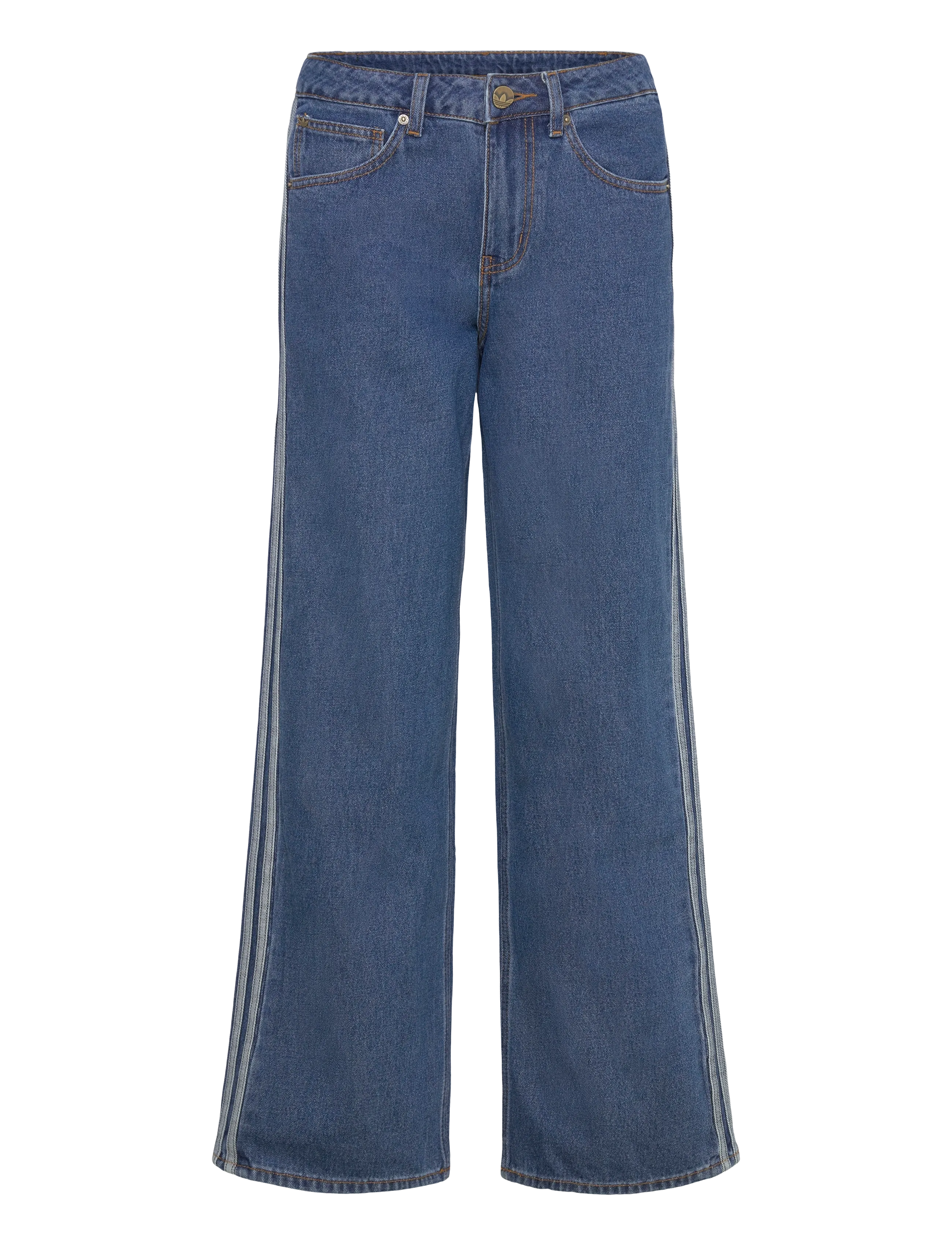 adidas Originals FIREBIRD TP D - Bootcut jeans - MEDVIN / blue