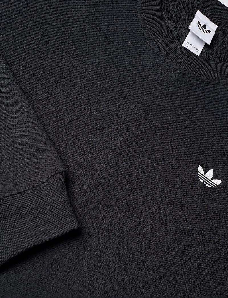 adidas Originals - 3S OS CRW - Överdelar - black/white - 2