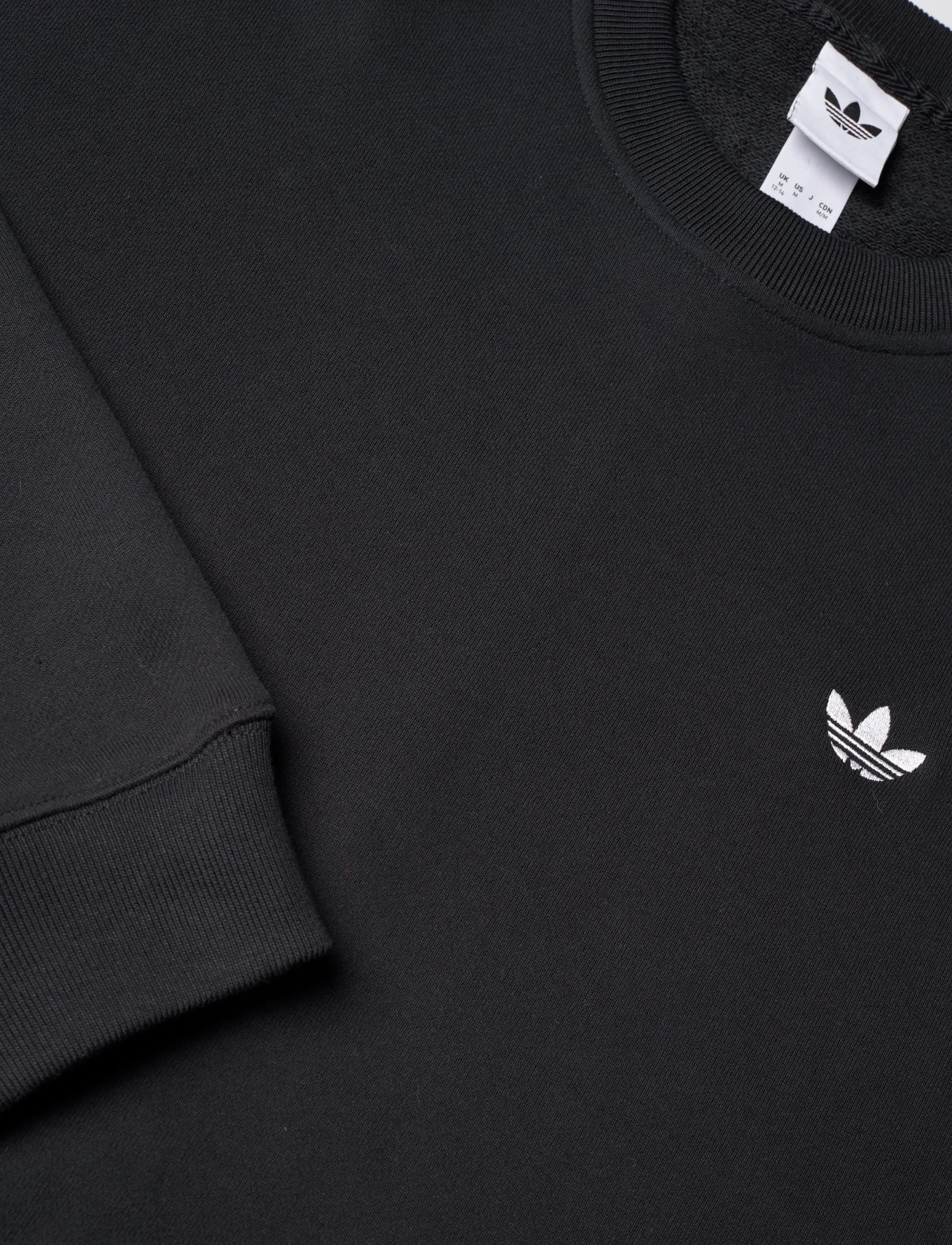 adidas Originals - 3S OS CRW - sweatshirts - black/white - 2