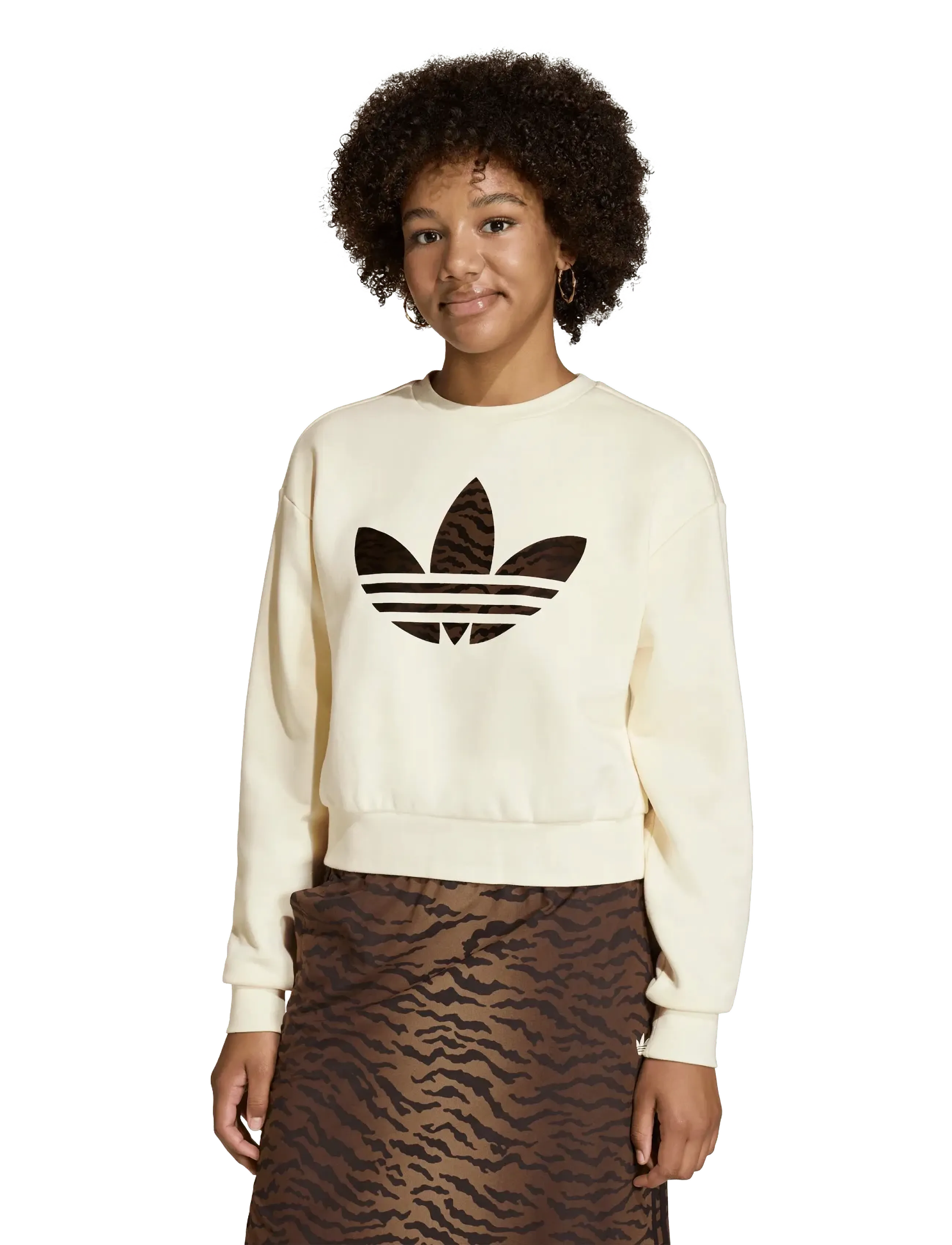adidas Originals - BOXY CREW - dressipluusid - crewht - 3