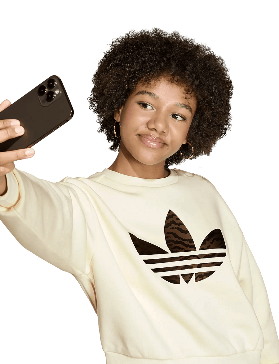 adidas Originals - BOXY CREW - sweatshirts - crewht - 4