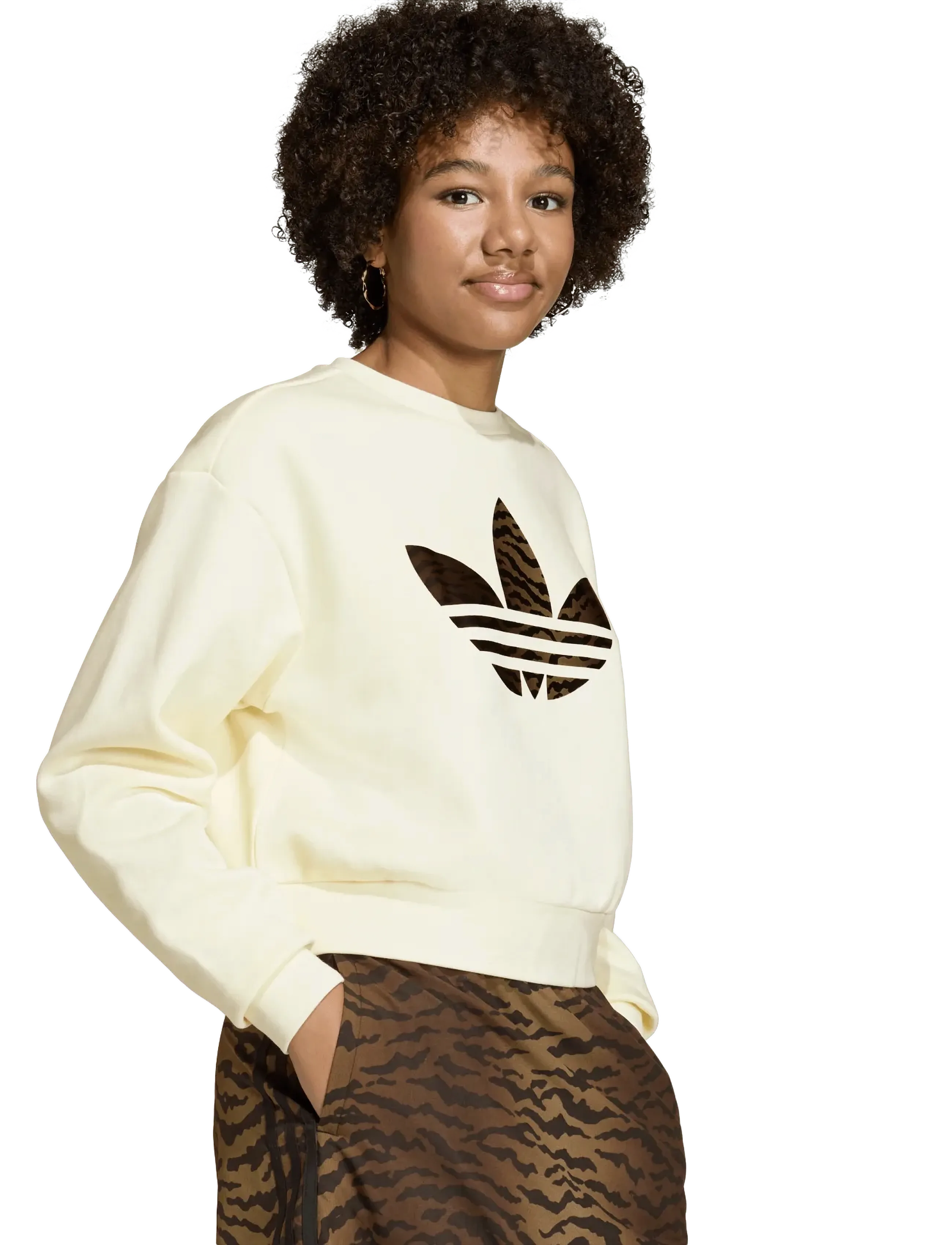 adidas Originals - BOXY CREW - dressipluusid - crewht - 5