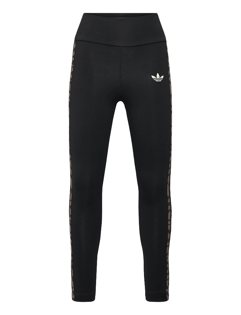 adidas Originals - 3S TIGHTS - leggings - black/nbrown - 1