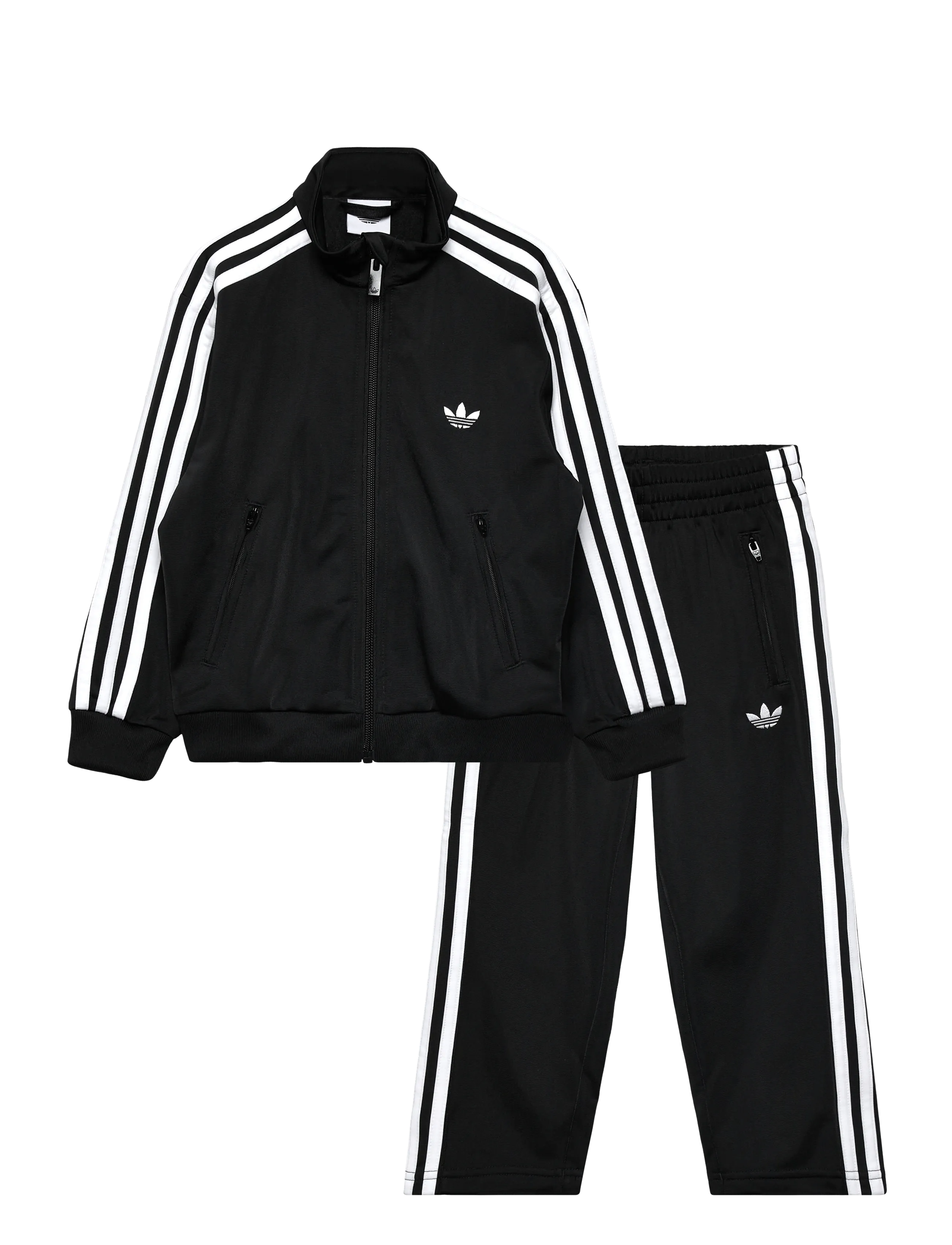 adidas Originals FIREBIRD TS - Tracksuits - BLACK/WHITE / black