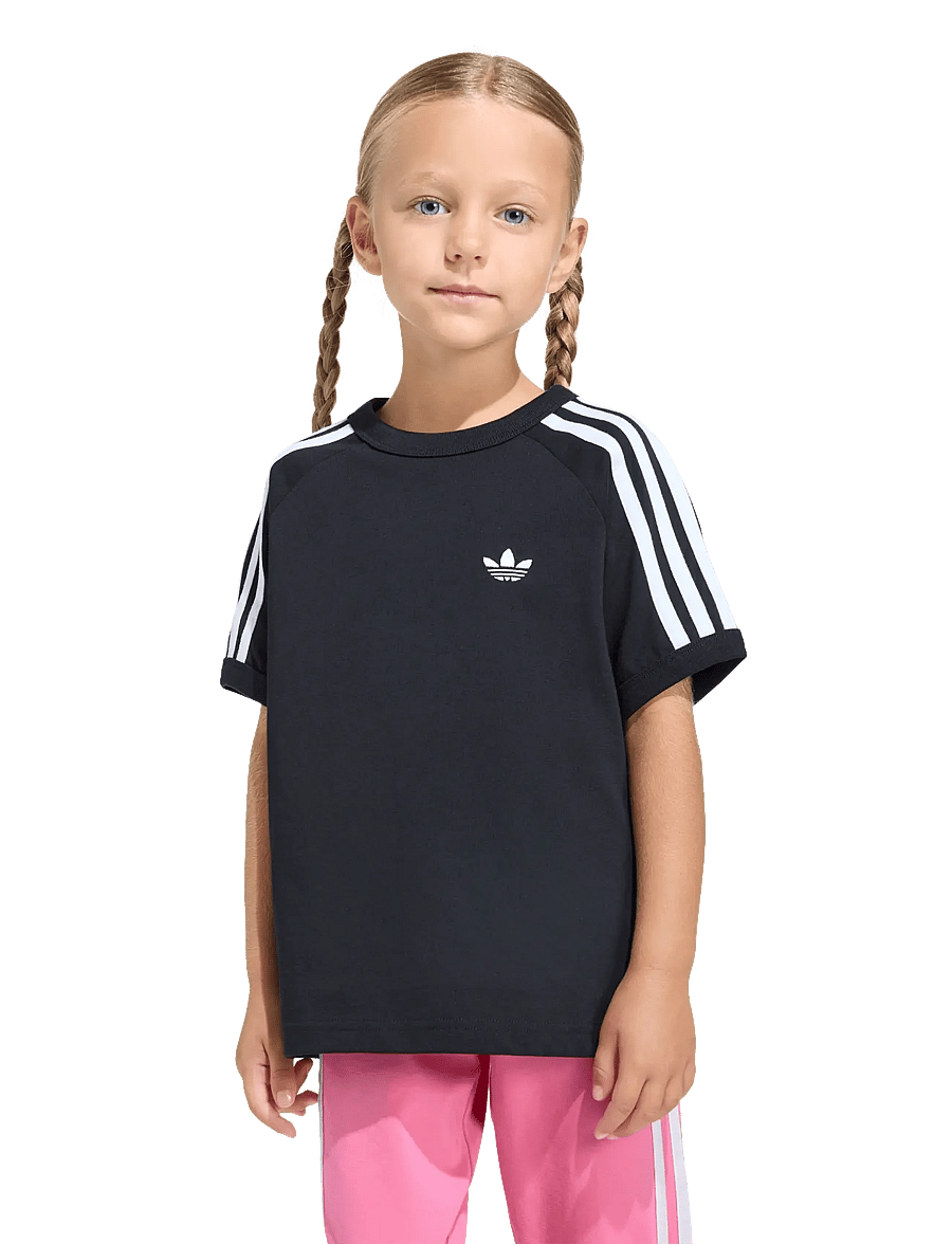 adidas Originals - 3 STRIPES TEE - sportoberteile - black - 4