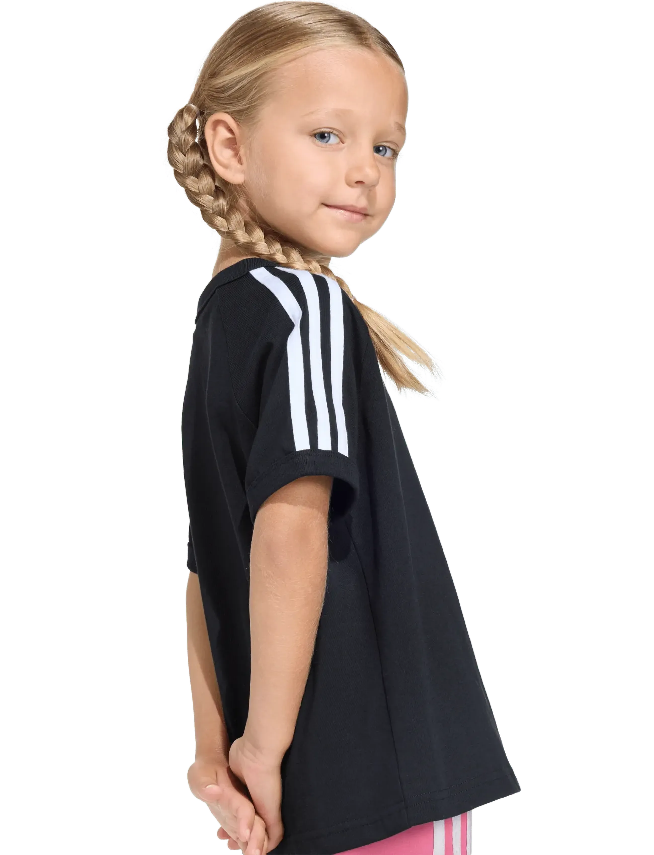 adidas Originals - 3 STRIPES TEE - black - 5