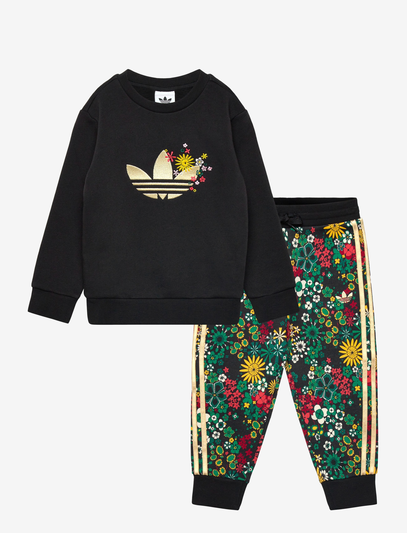 adidas Originals - CREW SET - joggingsæt & matchende sæt - black - 0