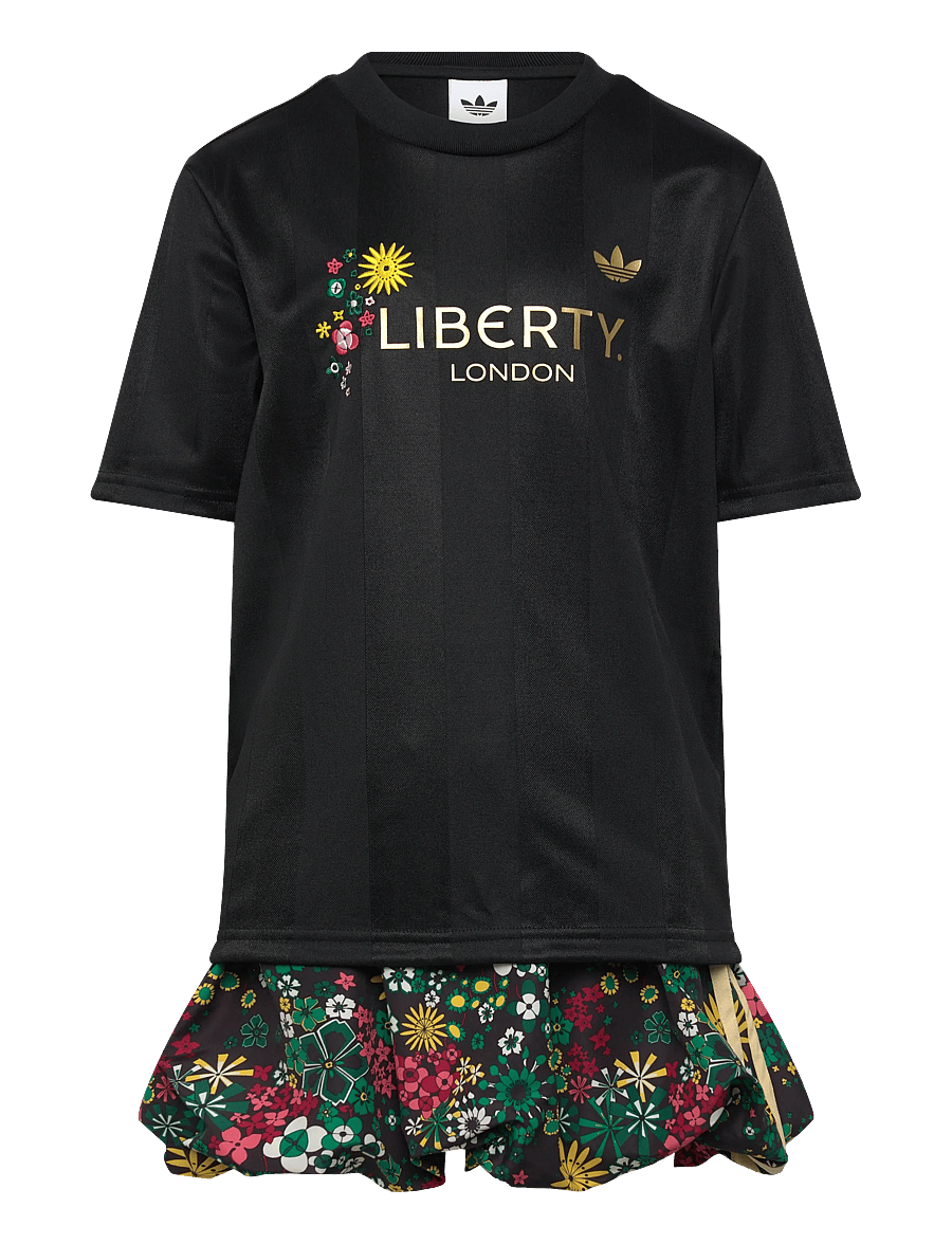 adidas Originals - SKIRT TEE SET - kurzärmelige freizeitkleider - black - 1