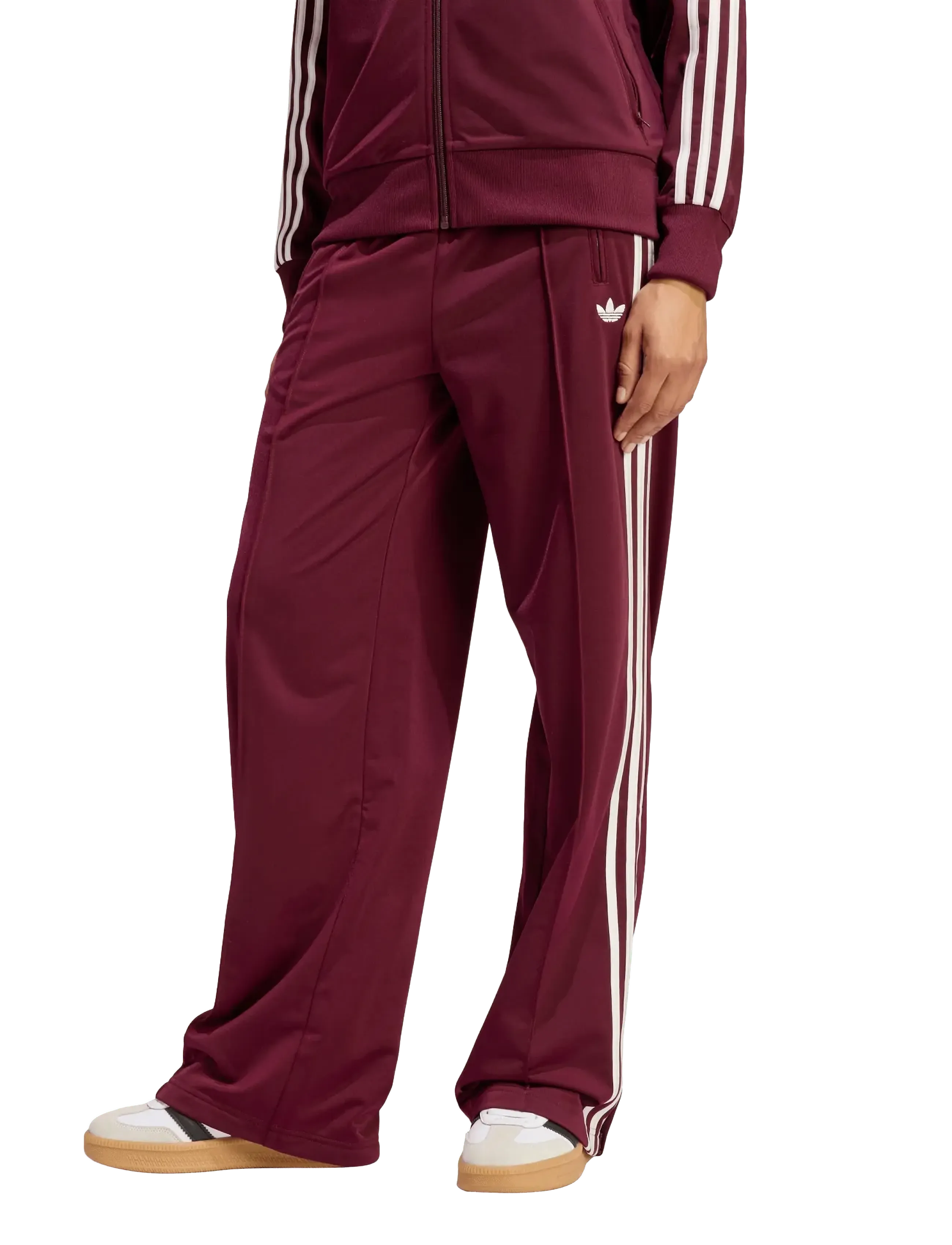 adidas Originals - FB LOOSE TP - casual - maroon/owhite - 2