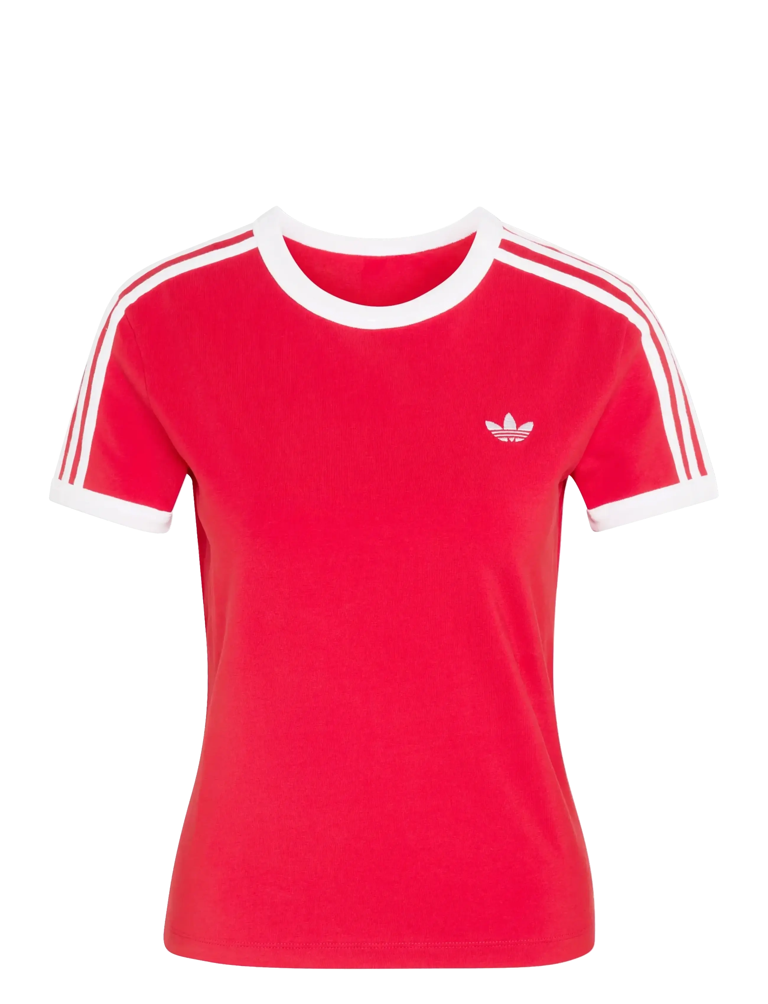 adidas Originals 3S TEE SLIM - Skoða allt - BETSCA/WHITE / red