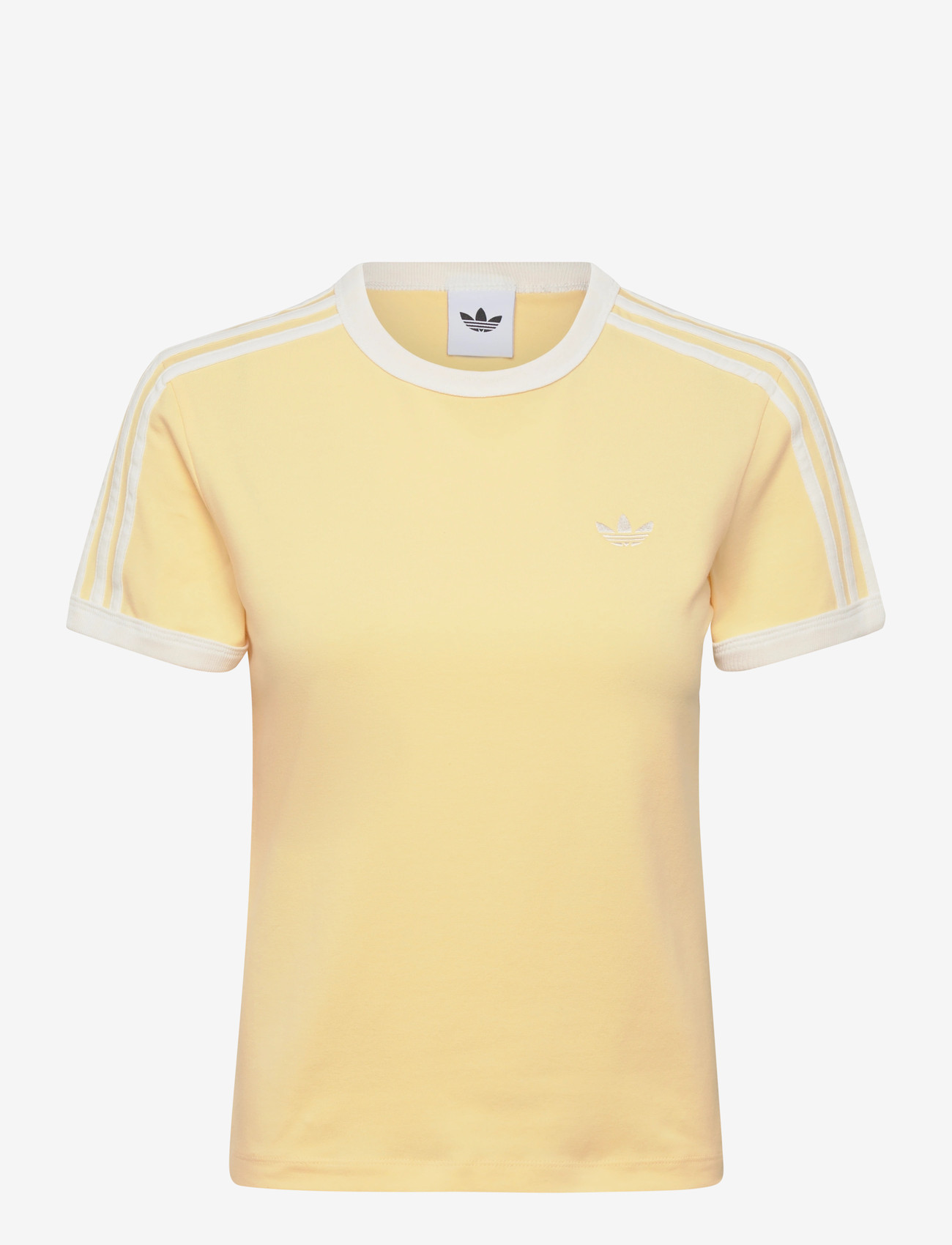 adidas Originals - 3S TEE SLIM - orgtin/owhite - 0