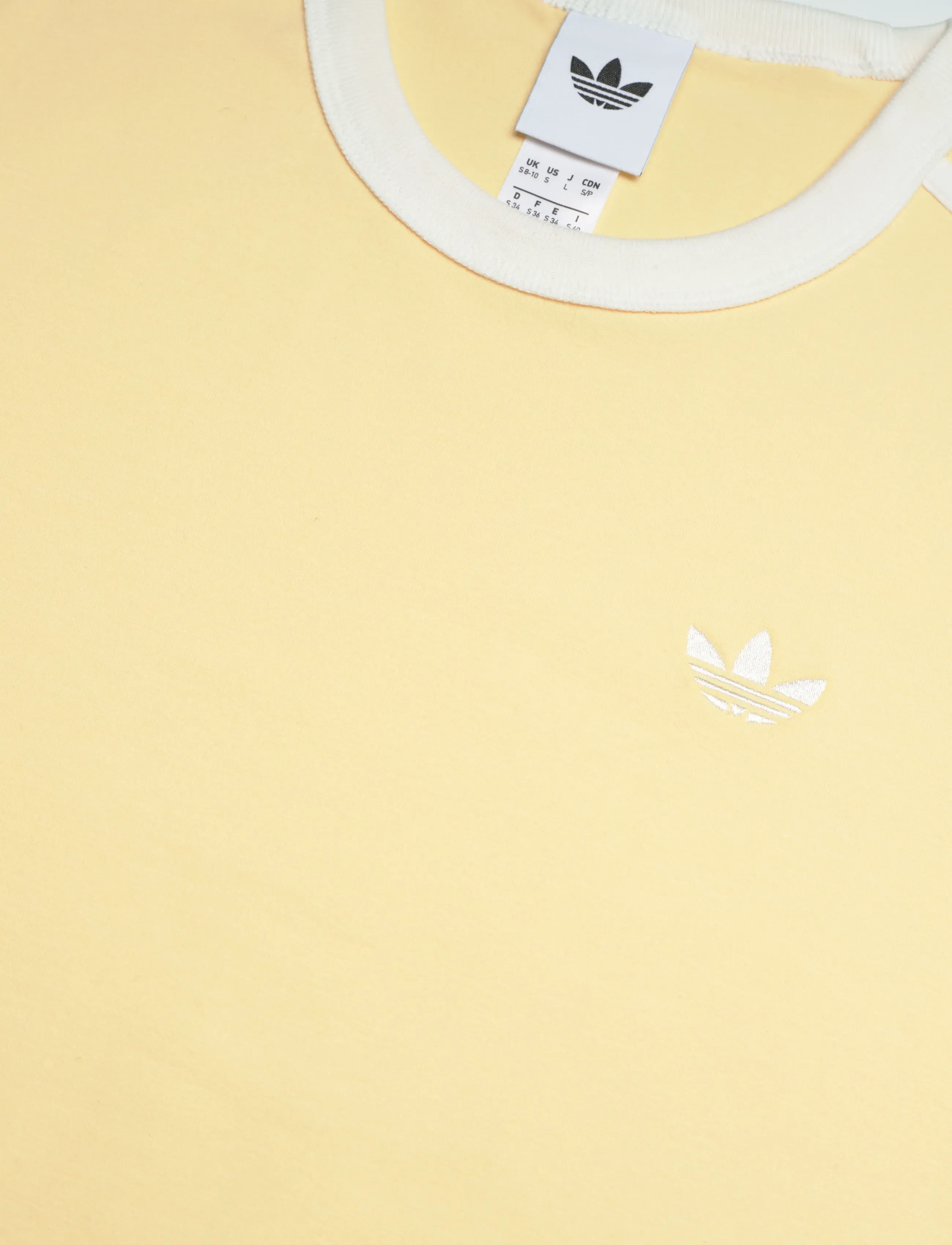 adidas Originals - 3S TEE SLIM - t-shirts - orgtin/owhite - 5