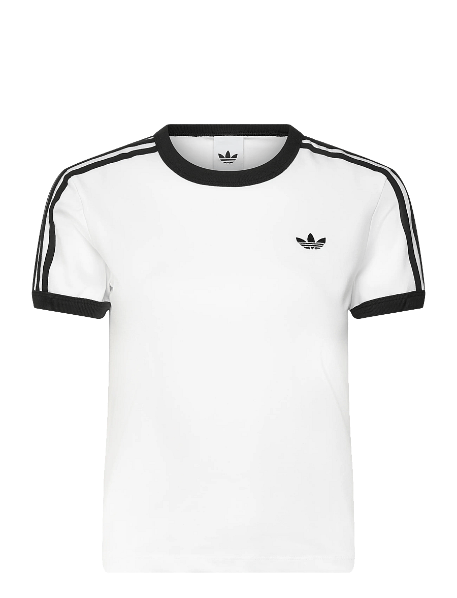 adidas Originals - 3S TEE SLIM - alussärgid ja t-särgid - white/black - 1