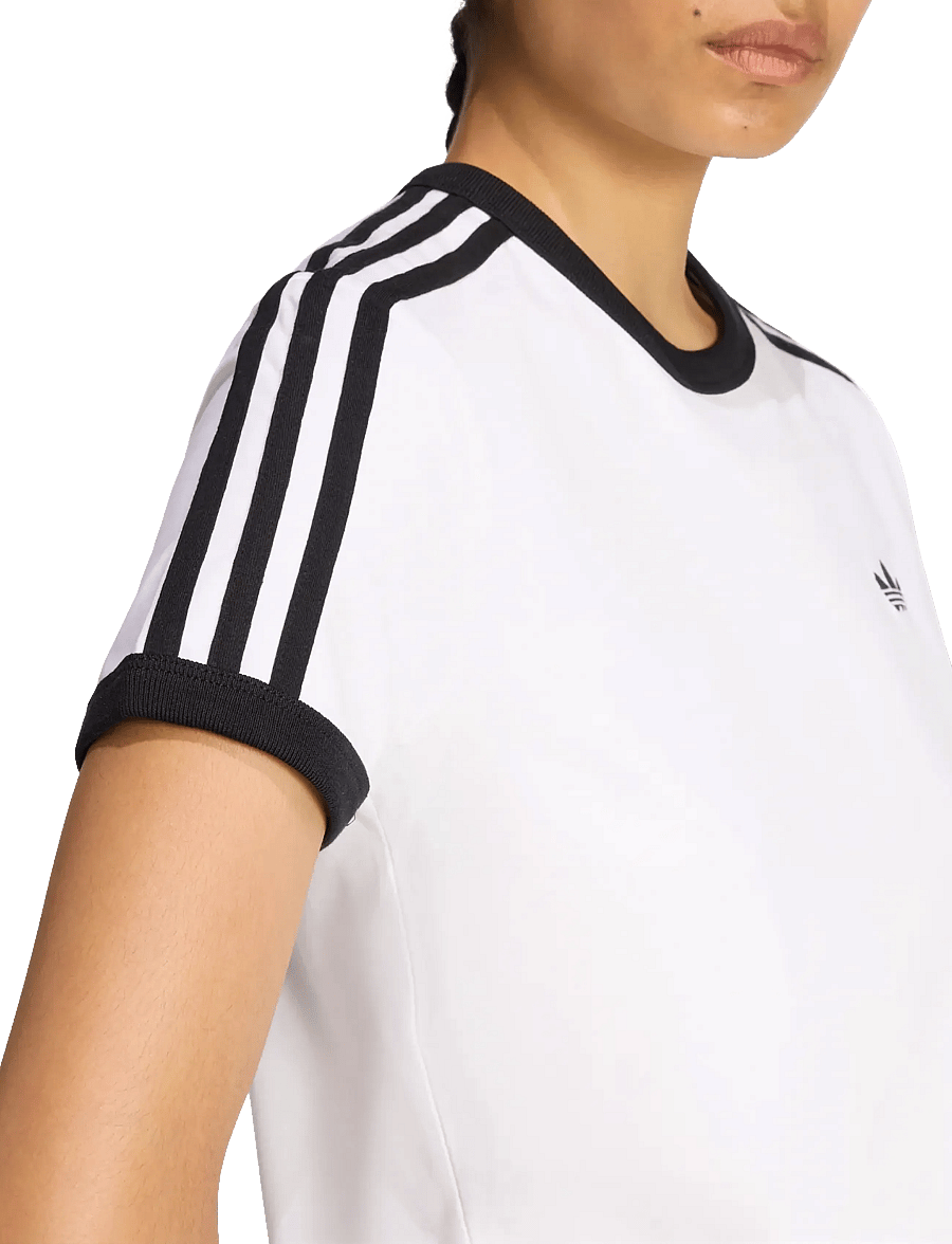 adidas Originals - 3S TEE SLIM - alussärgid ja t-särgid - white/black - 5