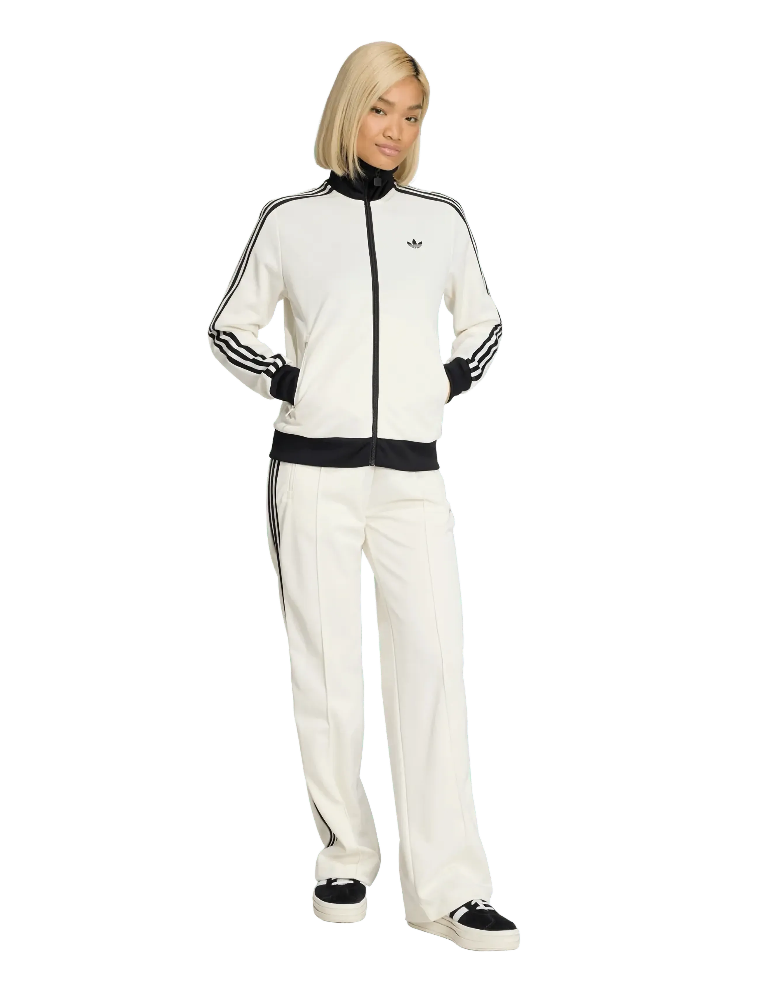 adidas Originals Classic Tt, XS, White, Sport Jackets > Sport Casual Jackets, Dame