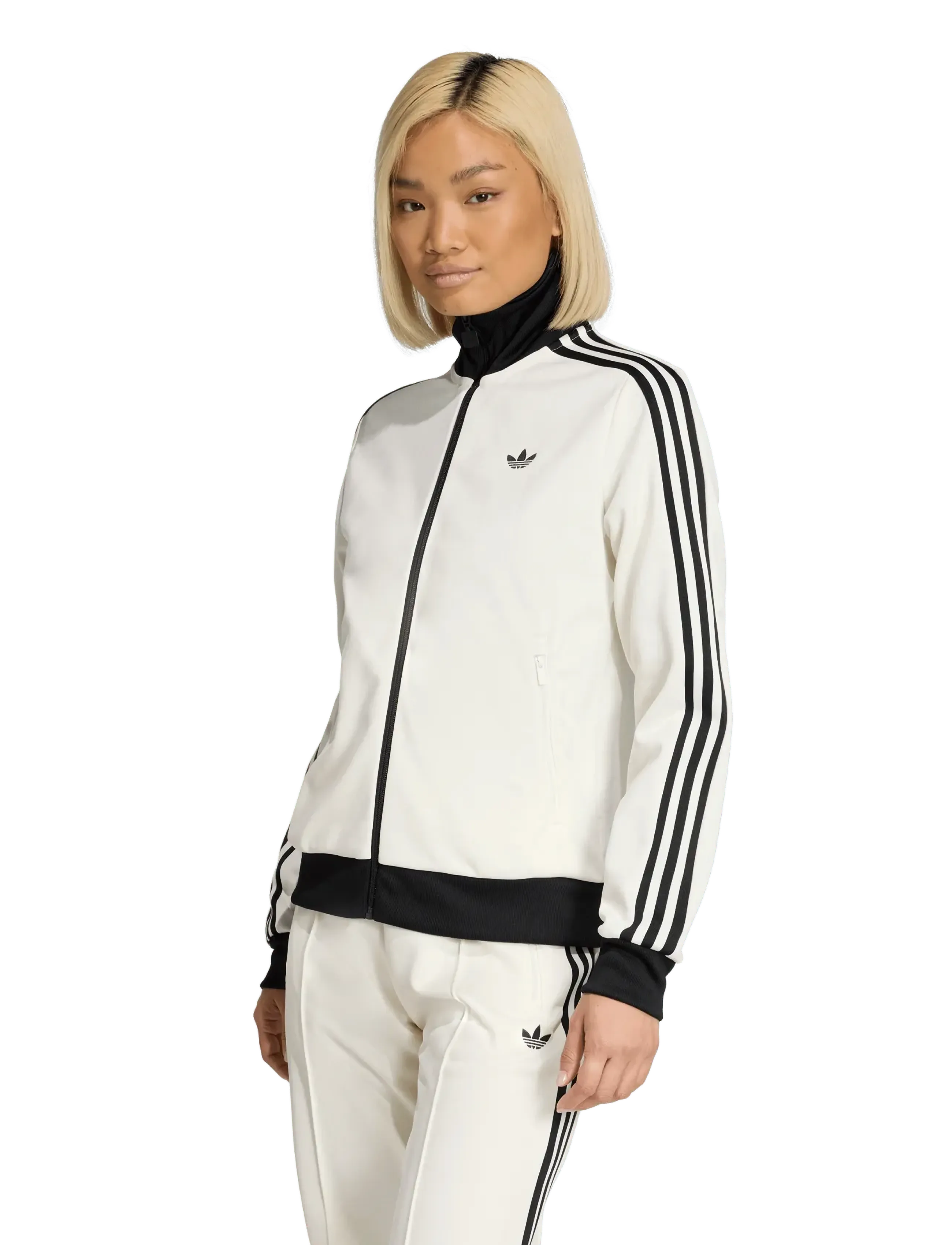 adidas Originals - CLASSIC TT - sportjacken - owhite/black - 5