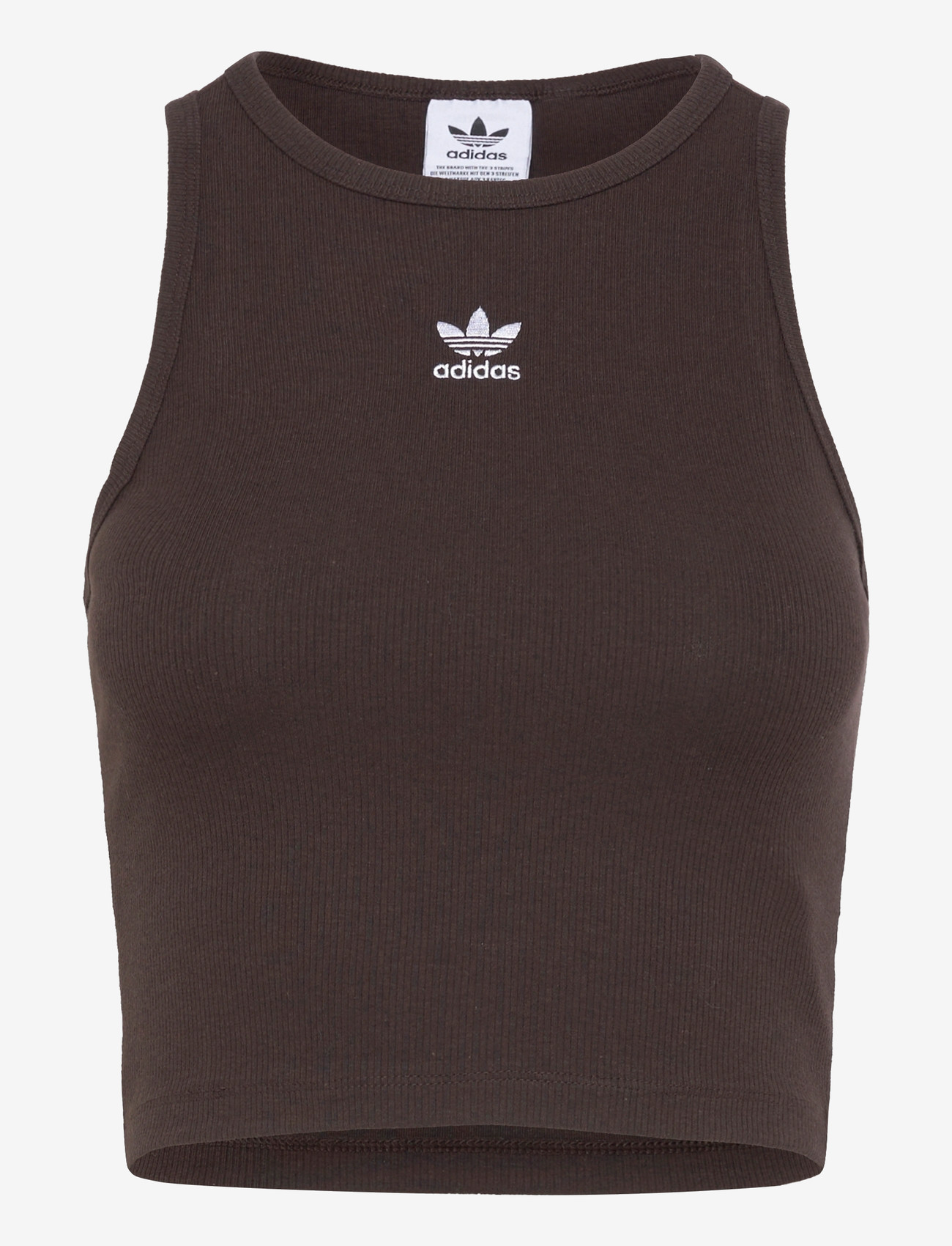 adidas Originals - ESS RIB TANK - Õlapaeltega pluusid - auco - 0