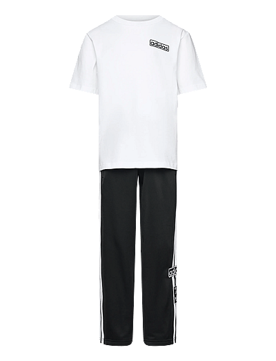 adidas Originals ADIBREAK TEE ST - 2-teilige Sets - WHITE/BLACK / multi