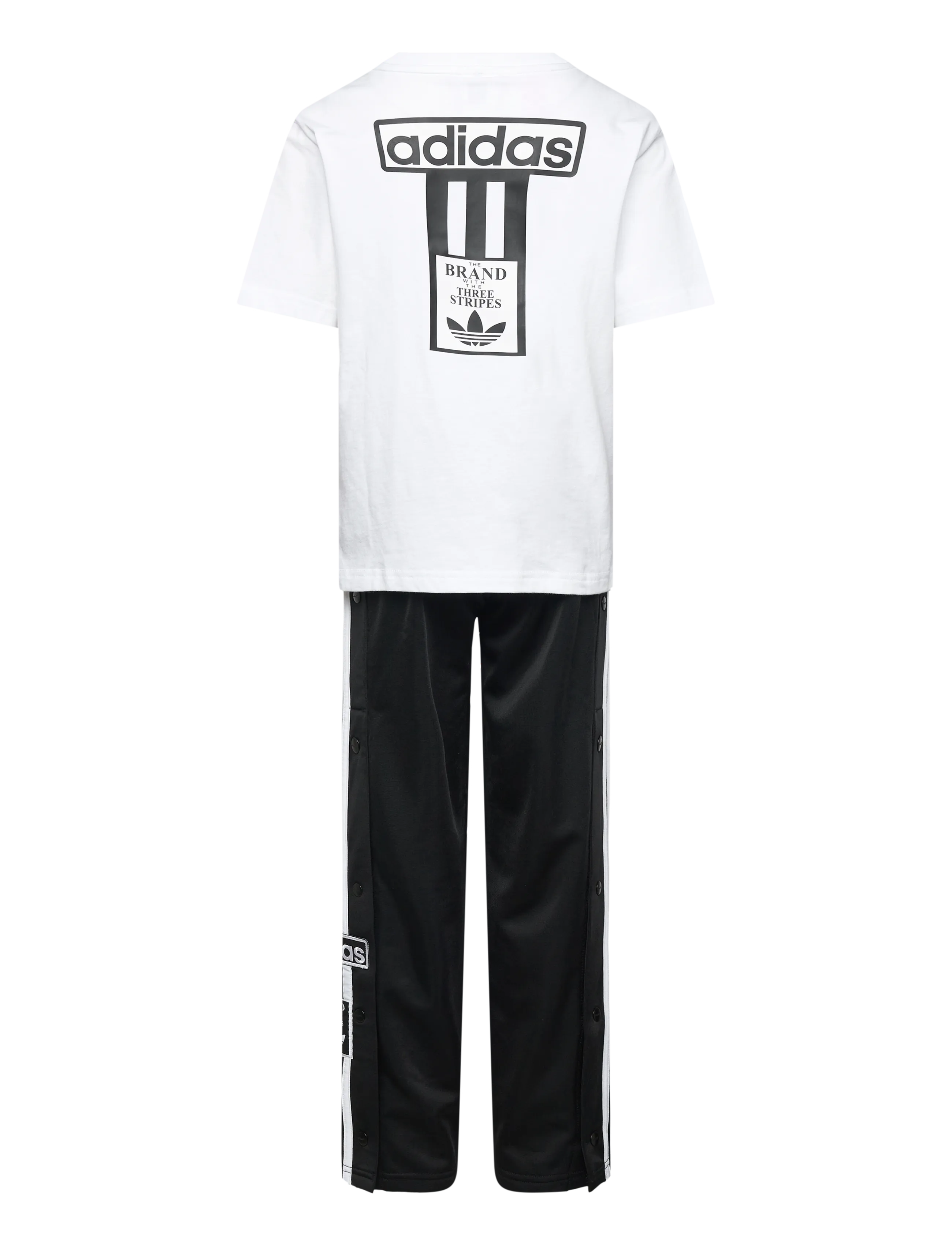 adidas Originals - ADIBREAK TEE ST - 2-teilige sets - white/black - 2