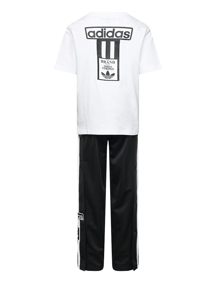 adidas Originals - ADIBREAK TEE ST - 2-teilige sets - white/black - 2