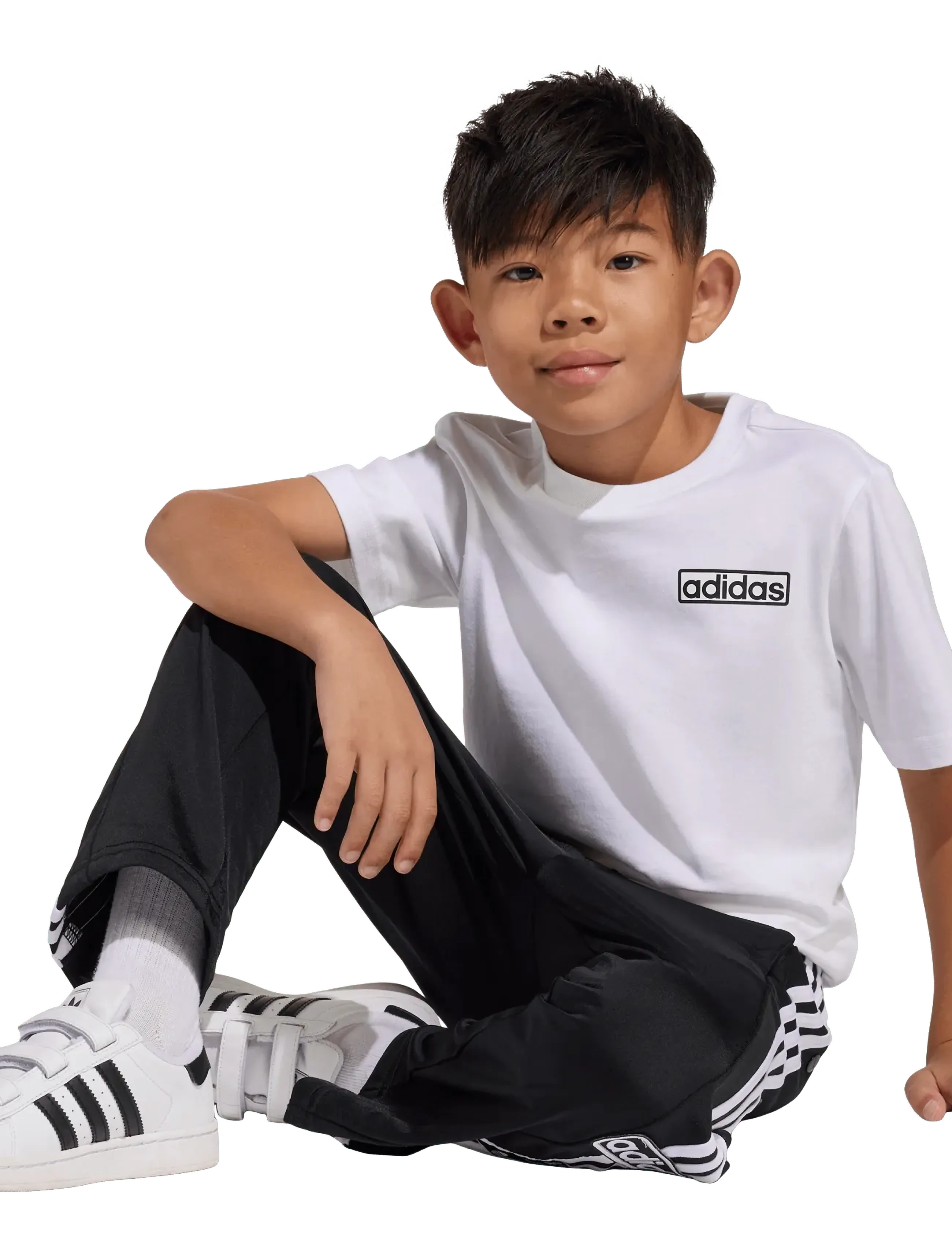 adidas Originals ADIBREAK TEE ST - Sets - WHITE/BLACK / multi