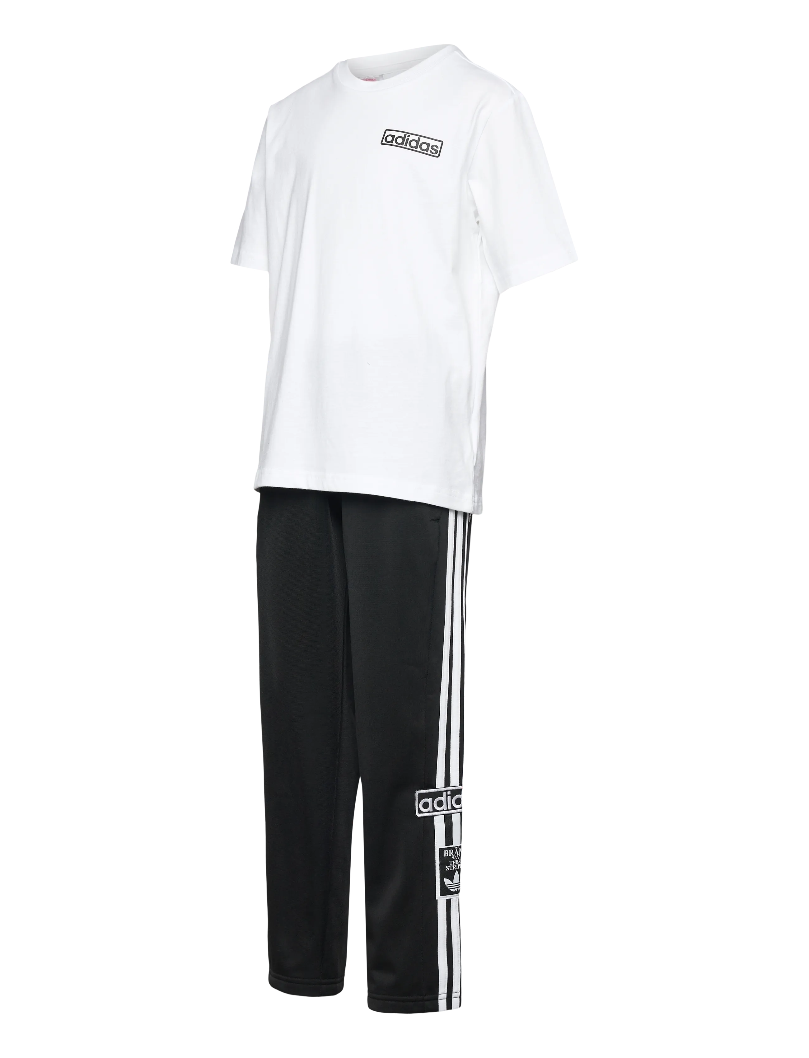 adidas Originals - ADIBREAK TEE ST - 2-teilige sets - white/black - 3