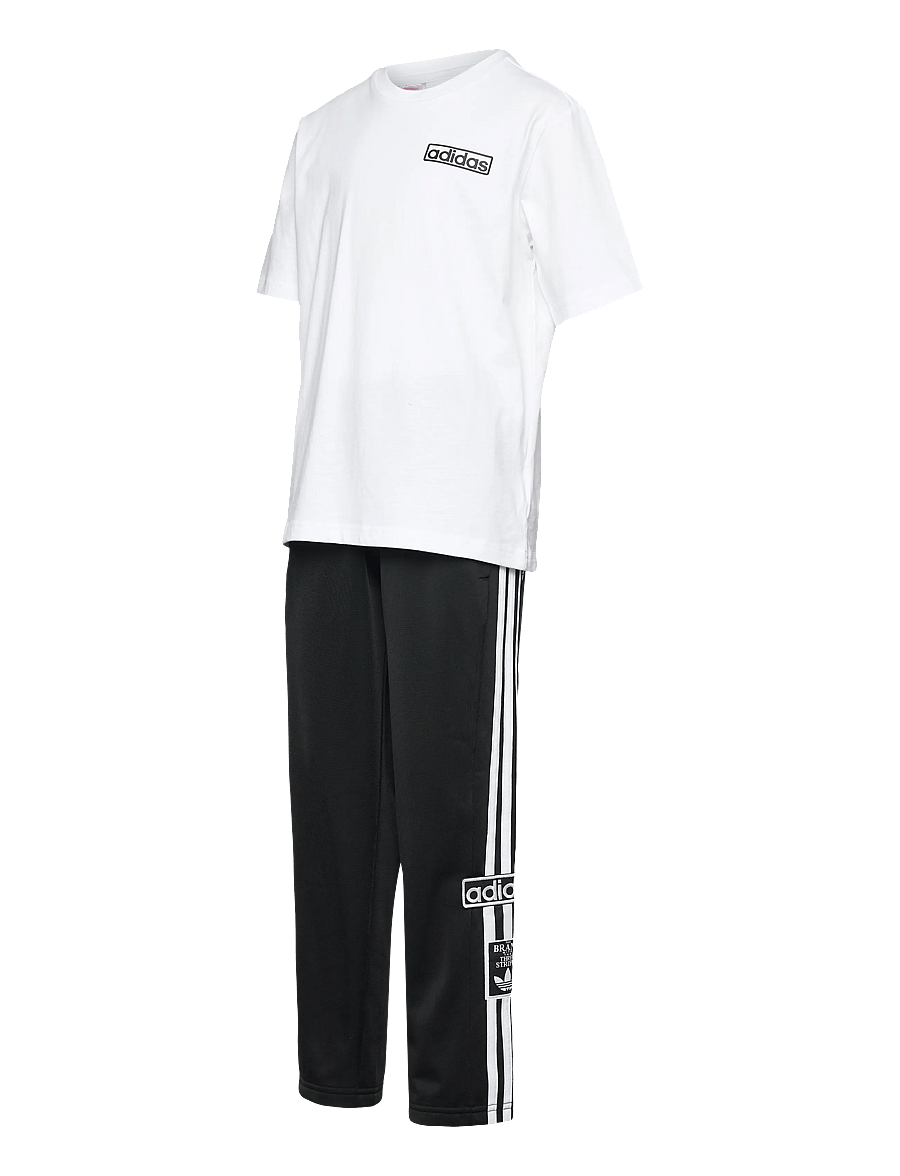 adidas Originals - ADIBREAK TEE ST - 2-teilige sets - white/black - 3