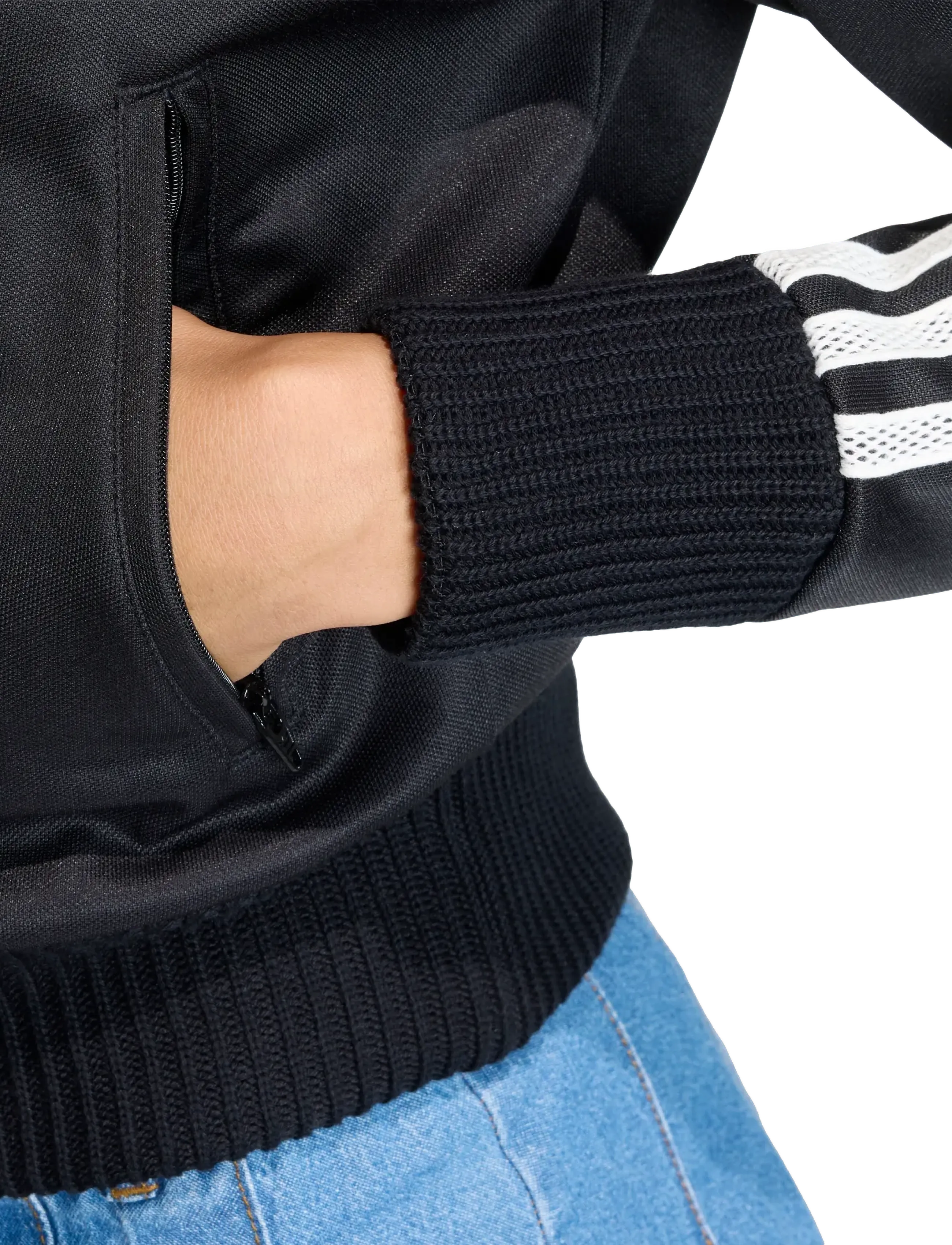 adidas Originals - KNITTED TD TT - sportsjakker - black - 4