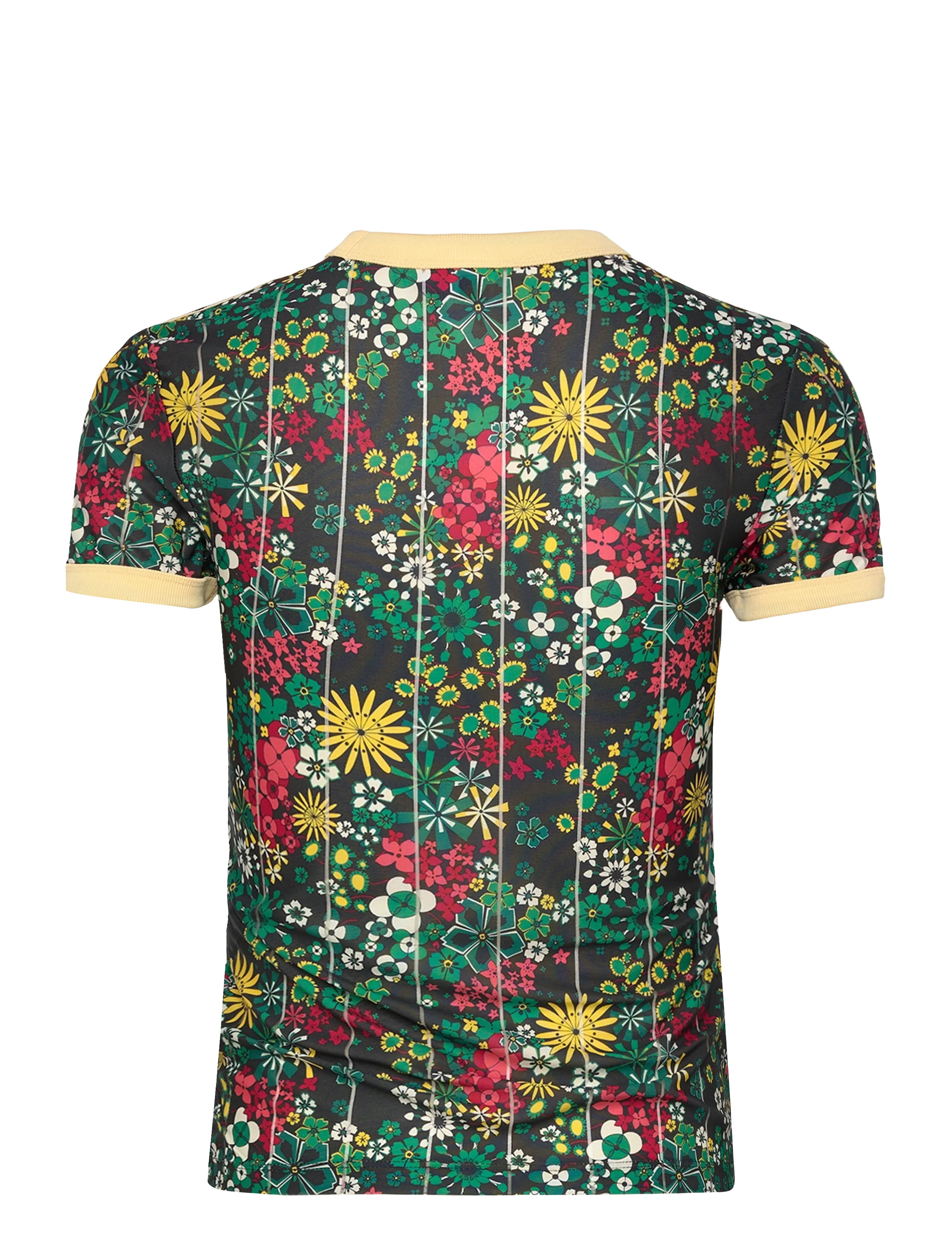 adidas Originals - 3S TEE SLIM - t-shirts - black/bgreen/cgreen/e - 2