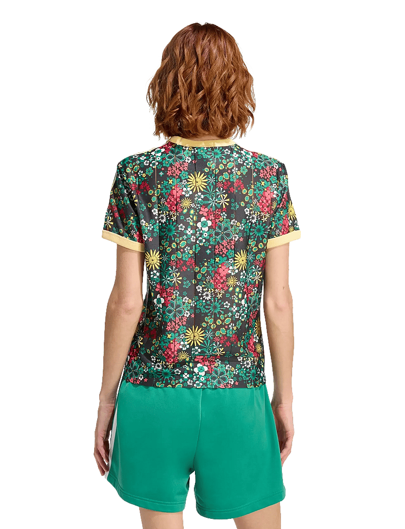 adidas Originals - 3S TEE SLIM - alussärgid ja t-särgid - black/bgreen/cgreen/e - 5