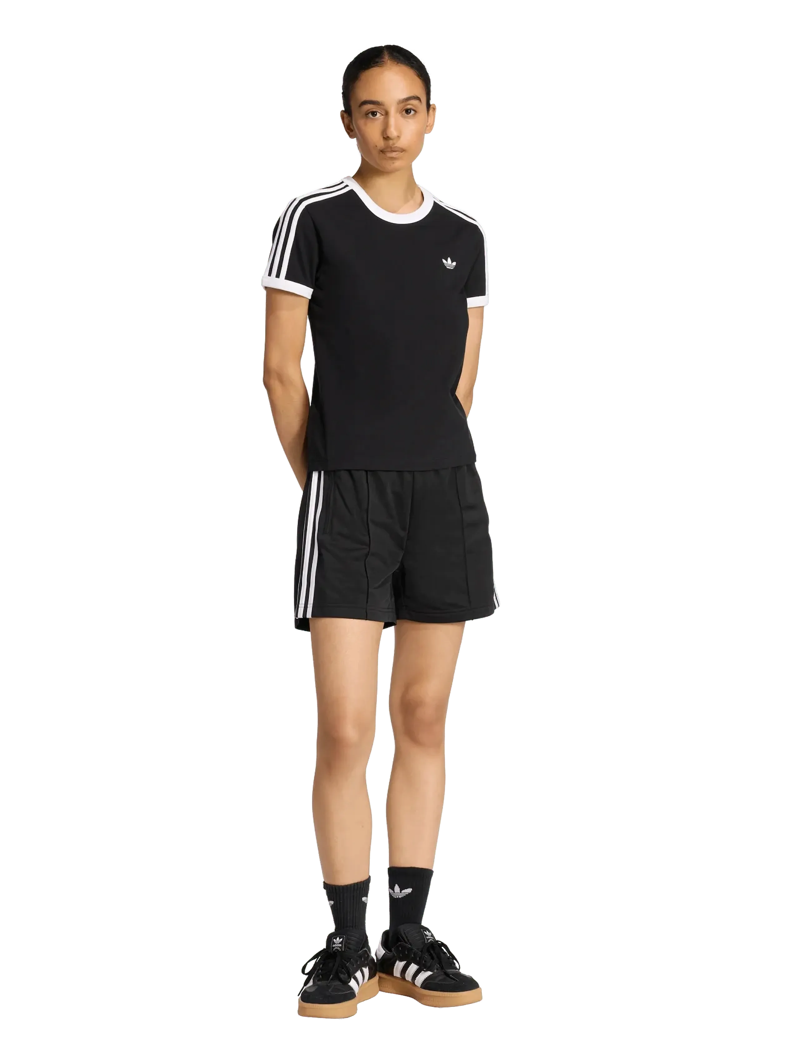 adidas Originals FB SHORT - adidas Originals - BLACK/WHITE / black