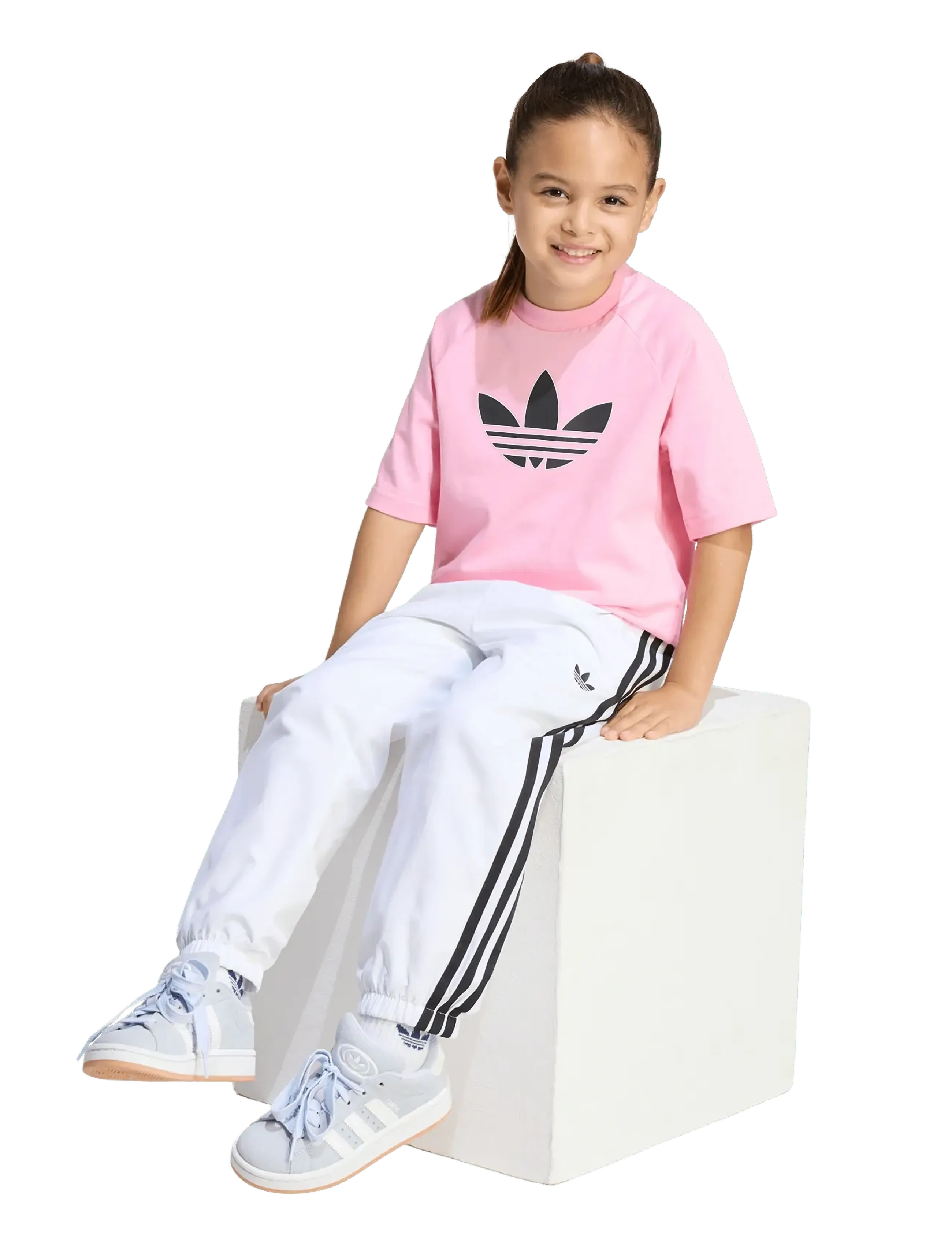 adidas Originals GFX TR LO TEE - Kortærmede T-shirts - LTPINK / pink/rose