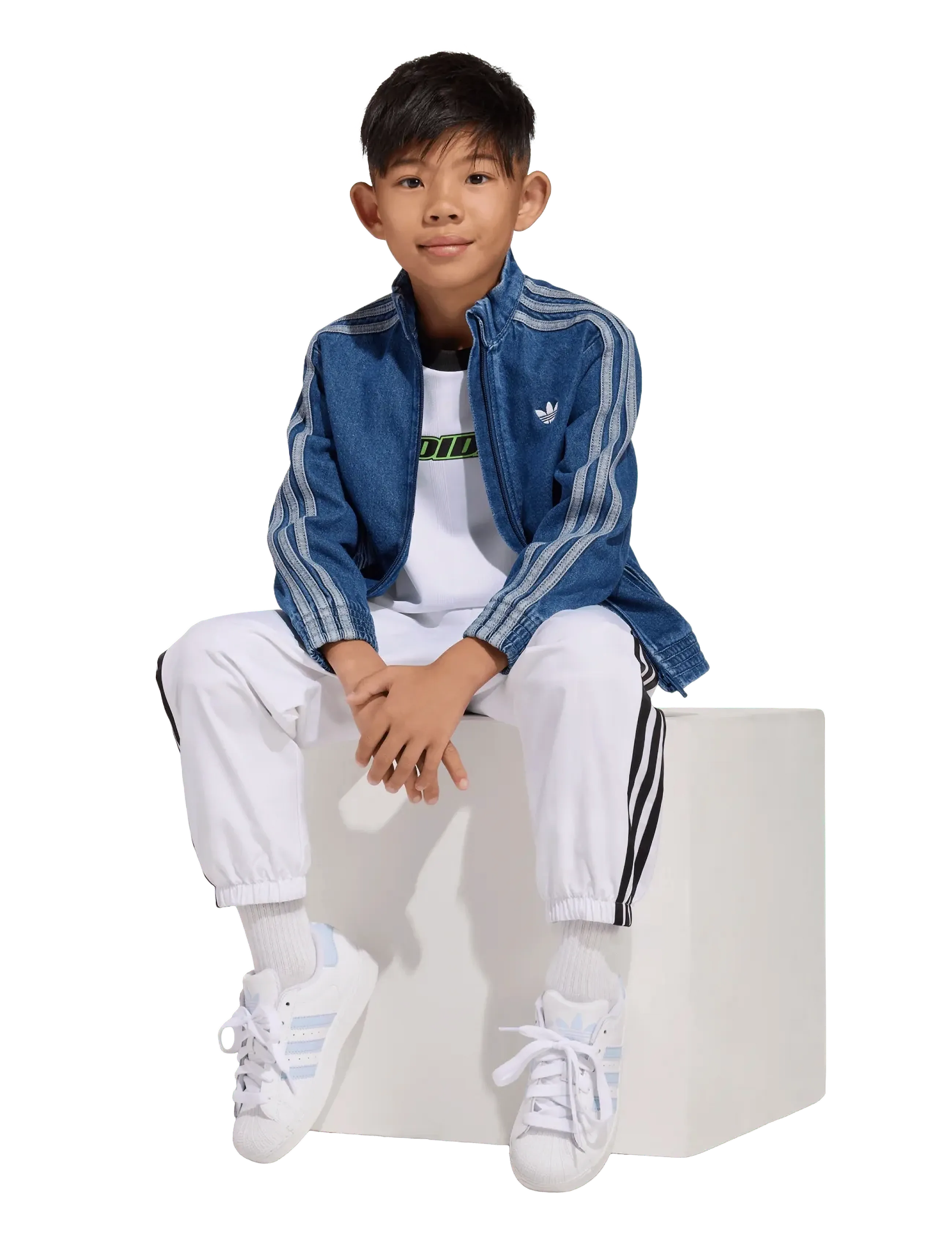 adidas Originals FIREBIRD DEN TT - Overtøj - MEDVIN / blue