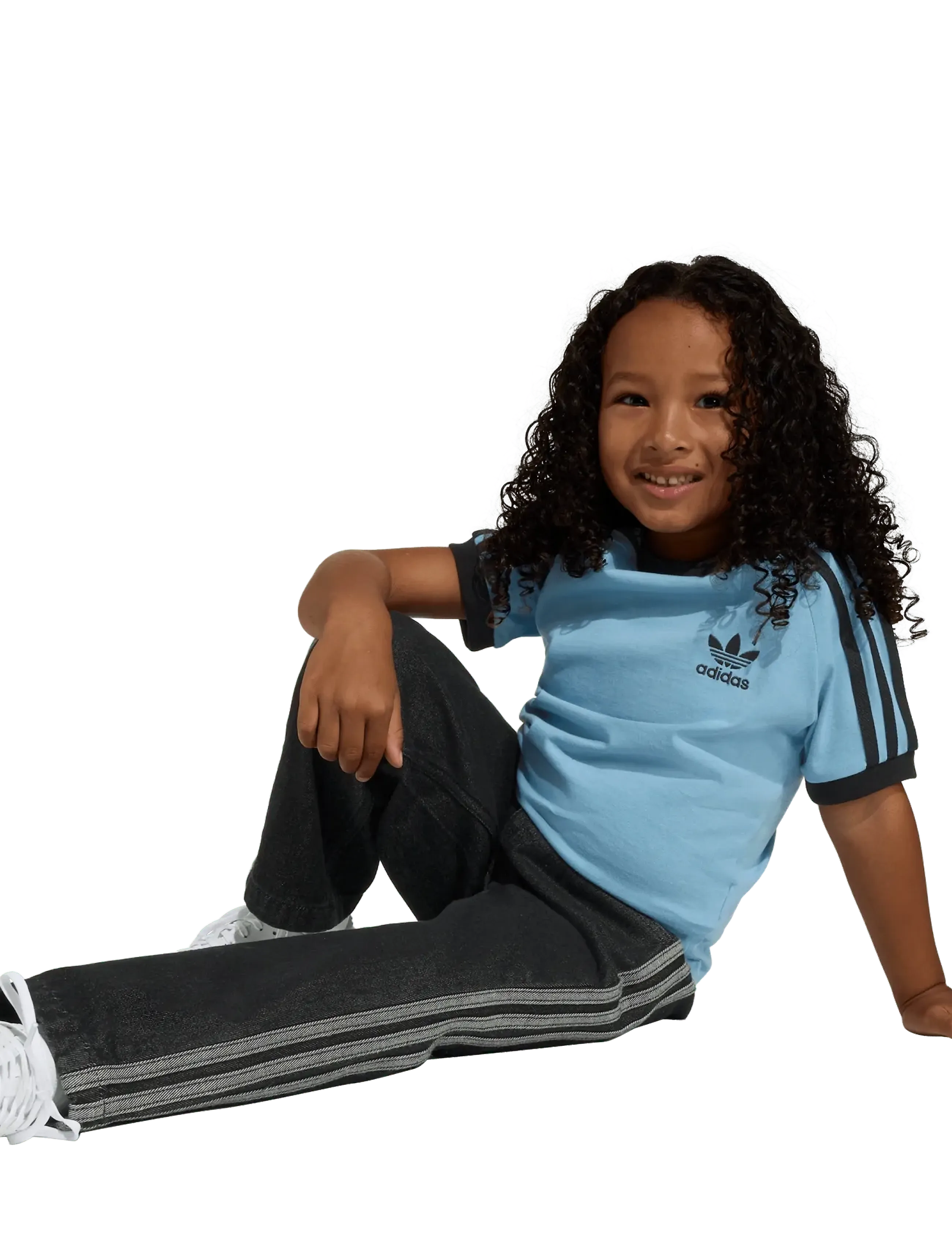 adidas Originals Firebird Den Tp, 128, Jeans, Schwarz - Wide Kinder